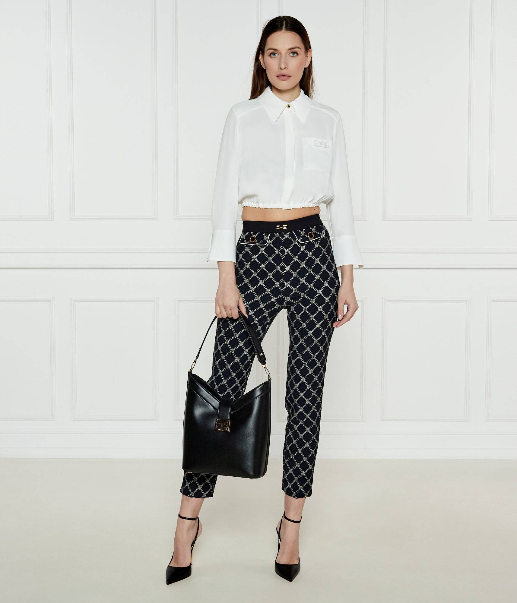 Elisabetta Franchi Cămașă | Cropped Fit