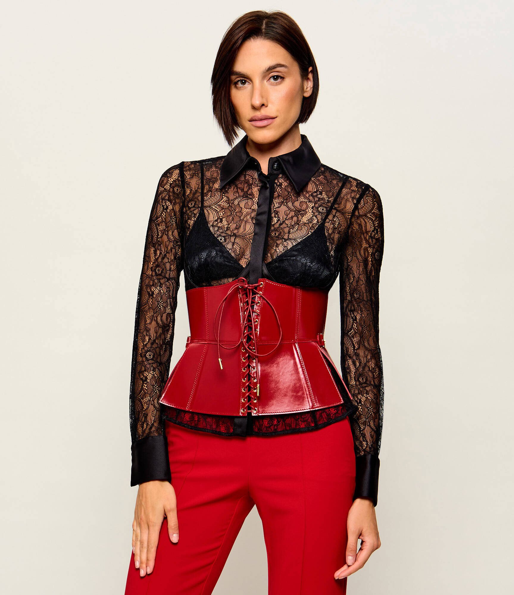 Elisabetta Franchi Curea de piele