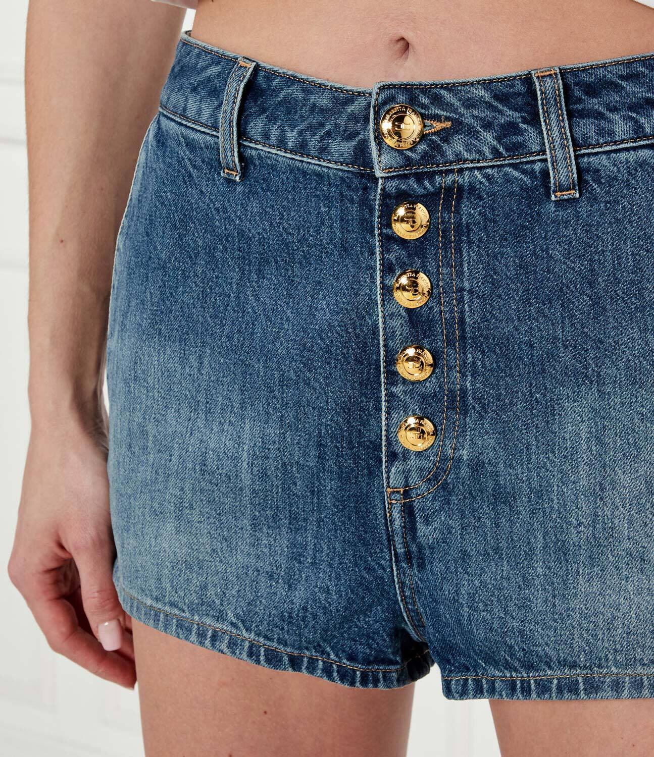 Elisabetta Franchi De blugi pantaloni scurți | Regular Fit