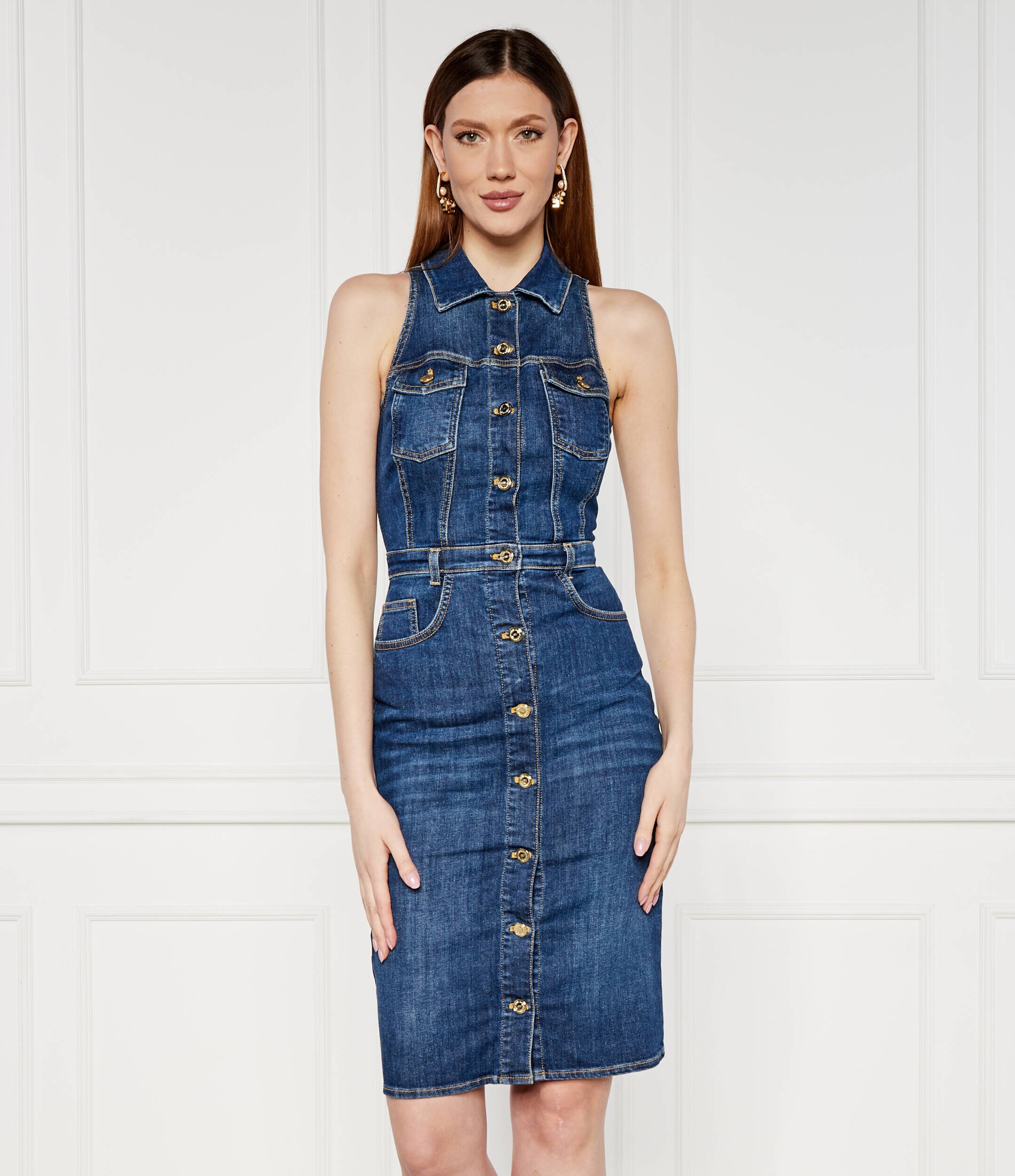 Elisabetta Franchi De blugi rochie