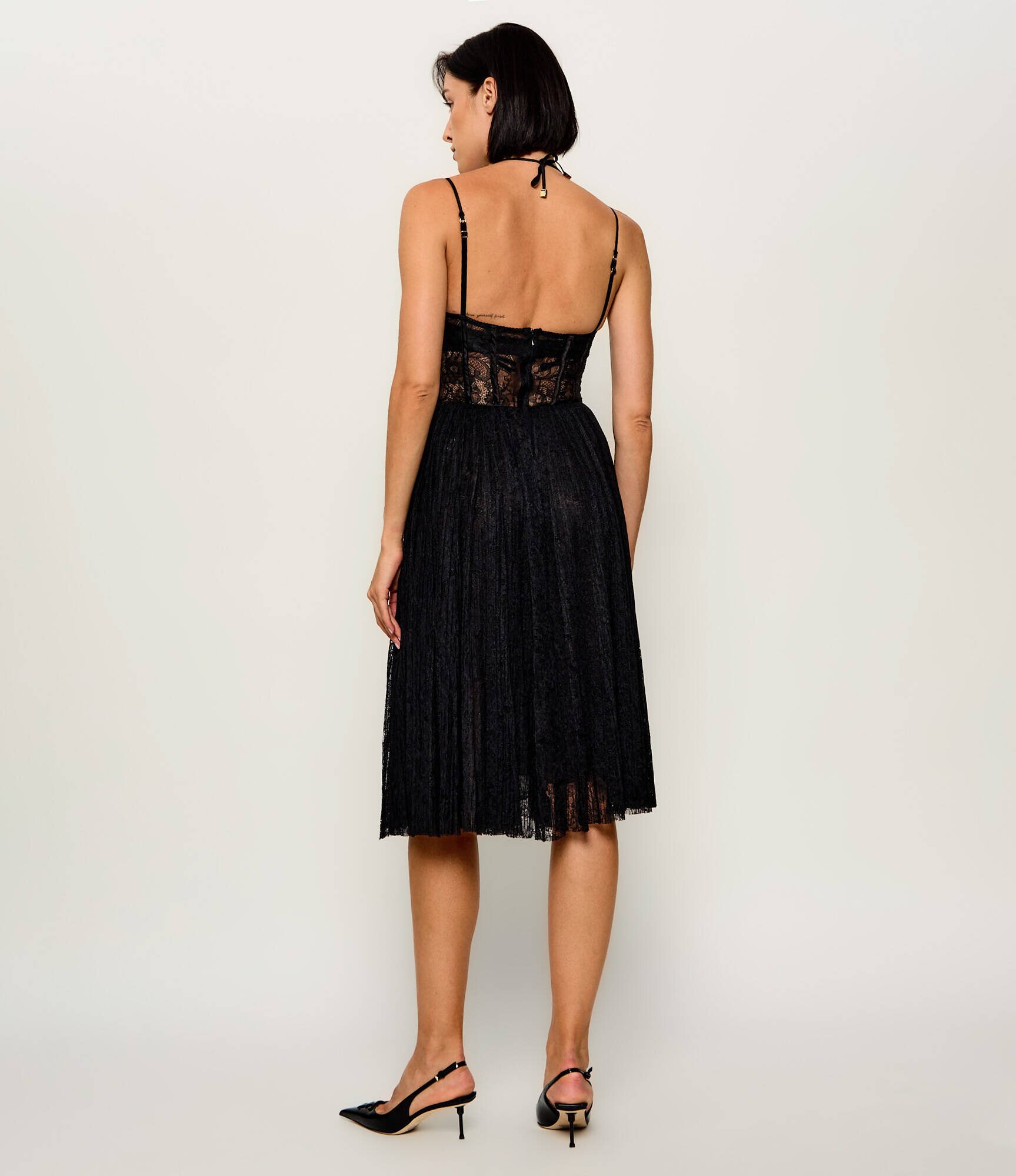Elisabetta Franchi De dantelă rochie