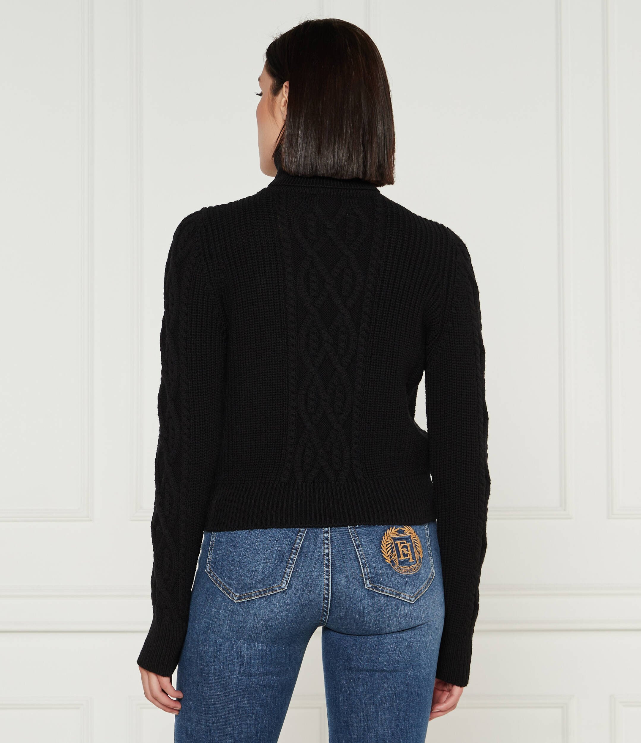 Elisabetta Franchi De lână maletă | regular fit
