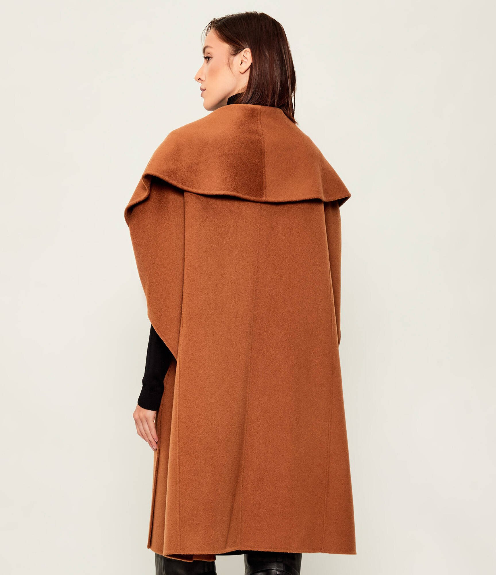 Elisabetta Franchi De lână poncho | Oversize fit