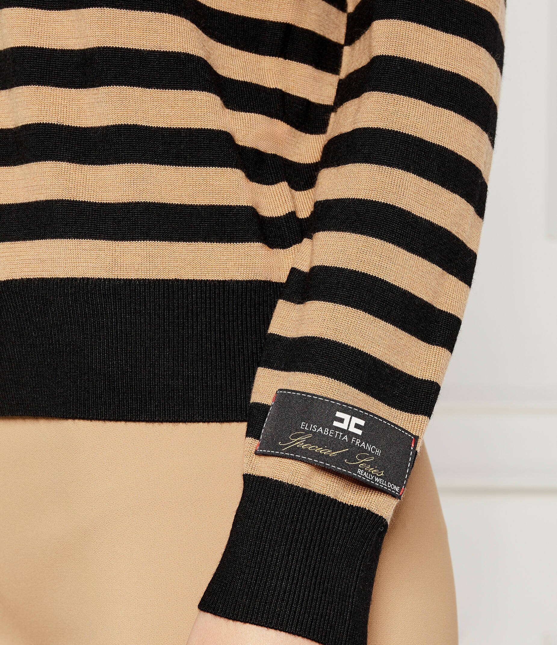 Elisabetta Franchi De lână pulover | Regular Fit