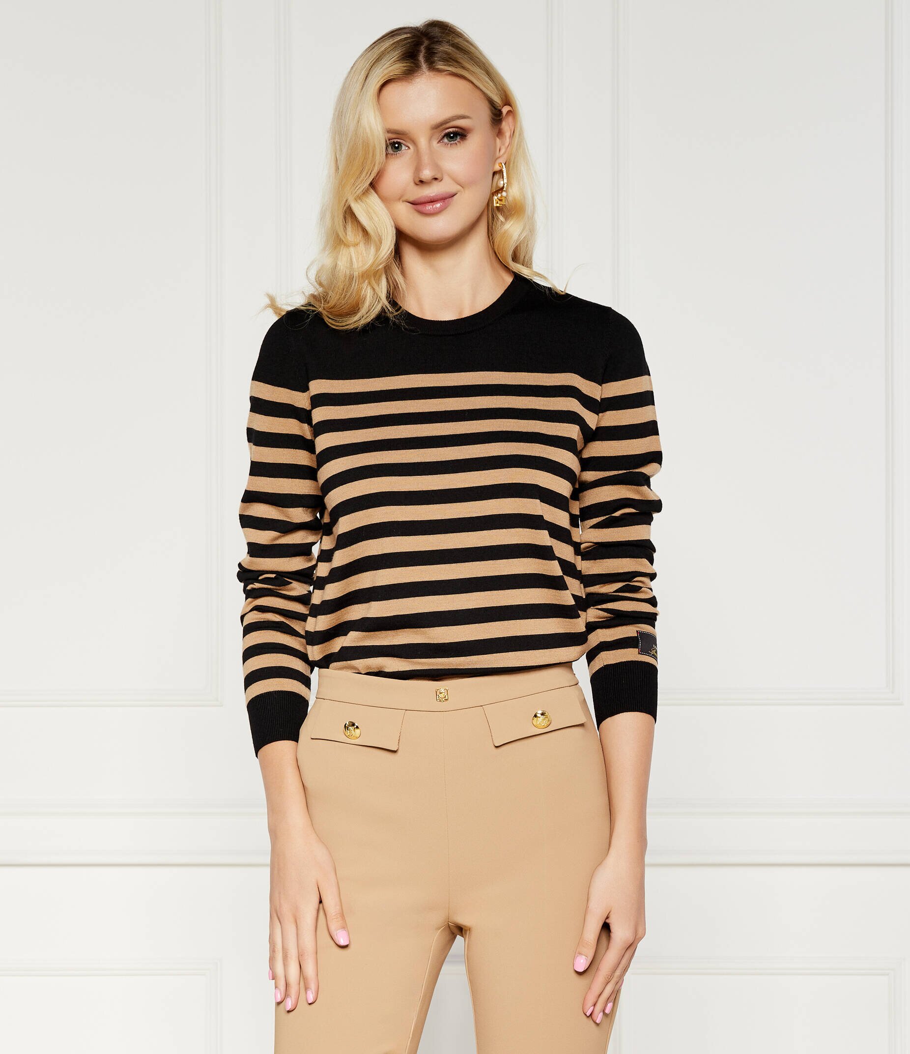 Elisabetta Franchi De lână pulover | Regular Fit