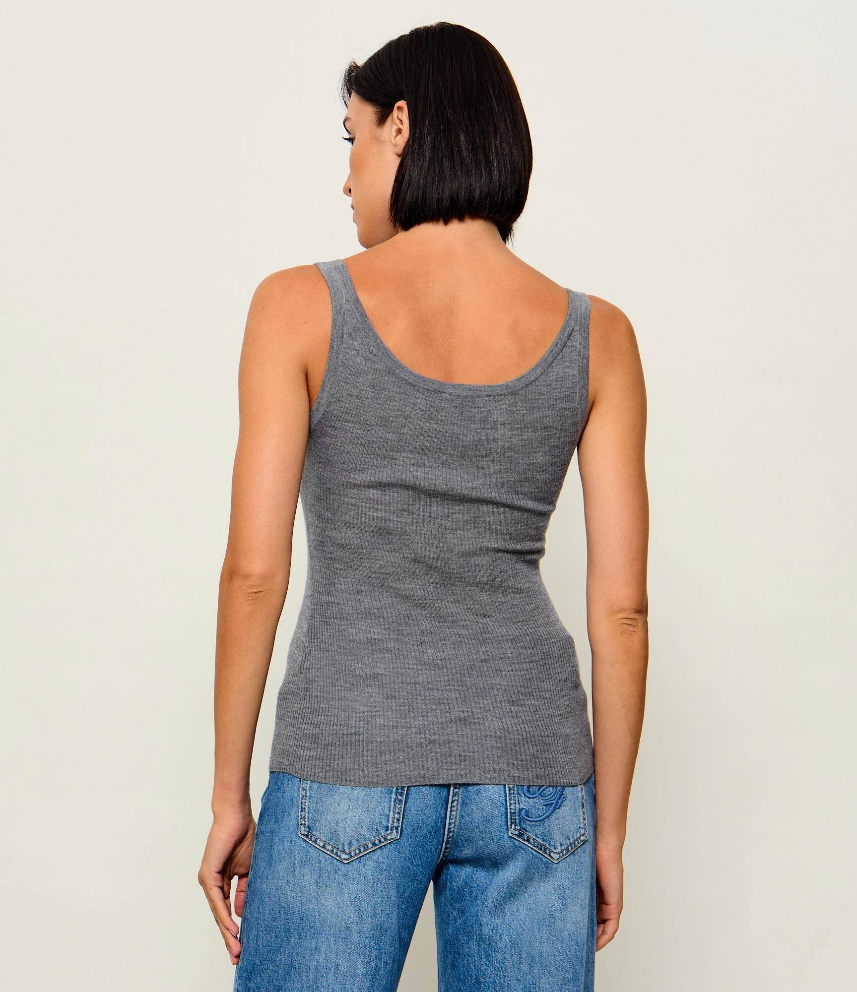 Elisabetta Franchi De lână top | Slim Fit