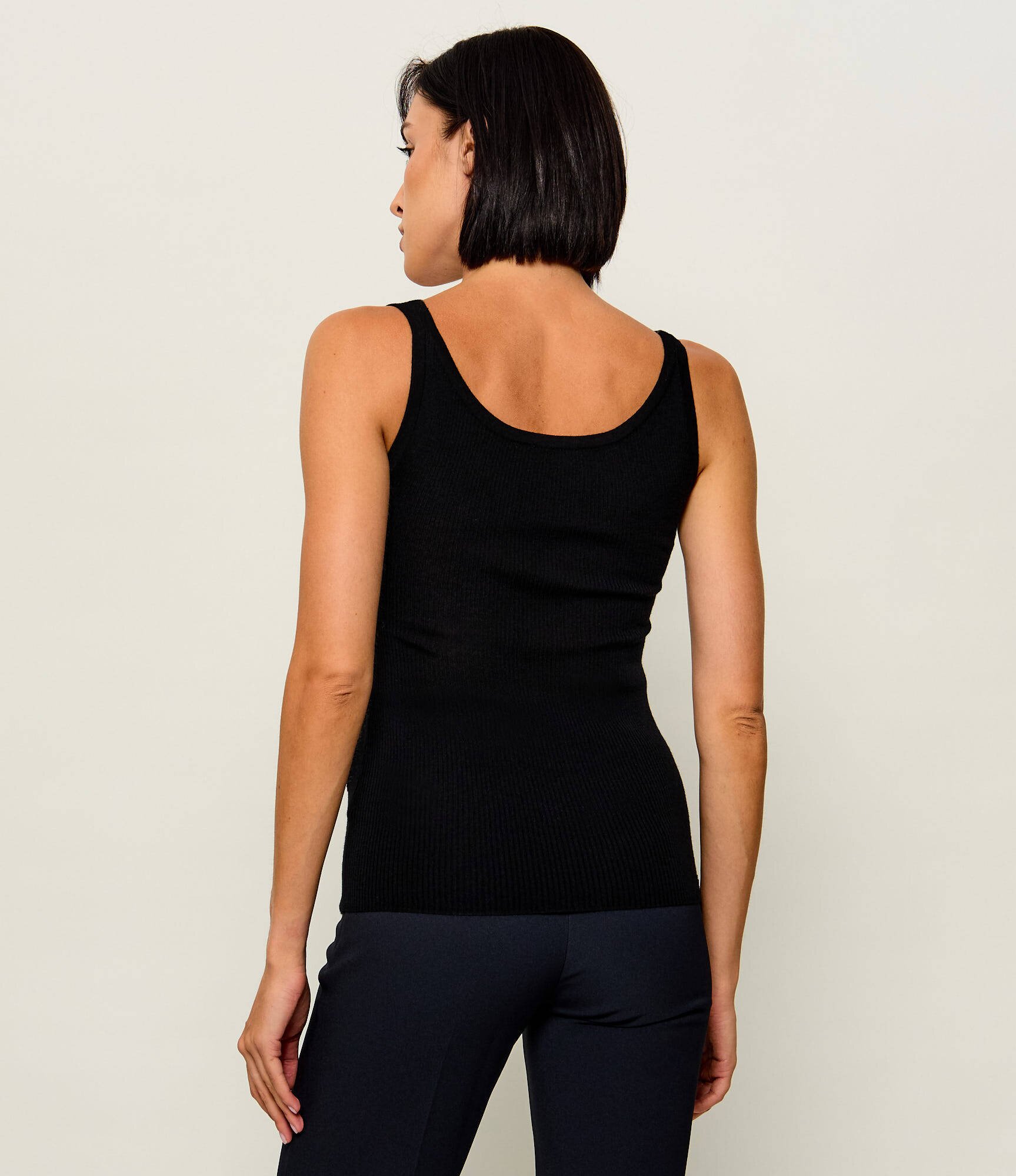Elisabetta Franchi De lână top | Slim Fit