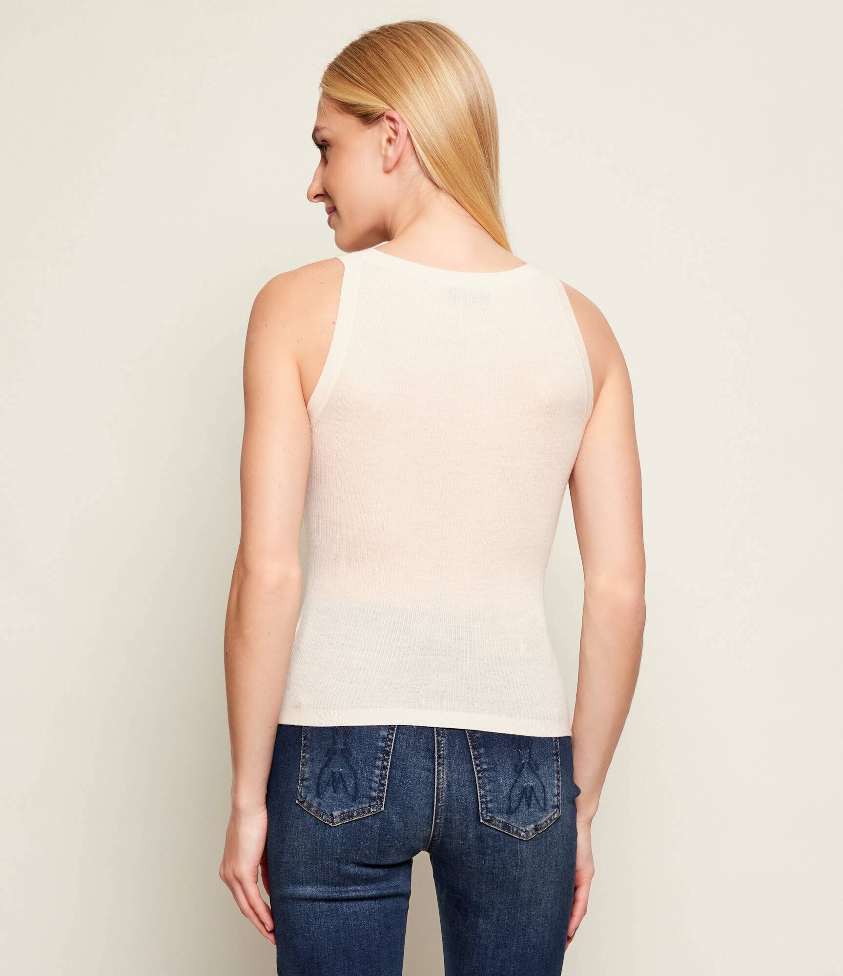 Elisabetta Franchi De lână top | Slim Fit