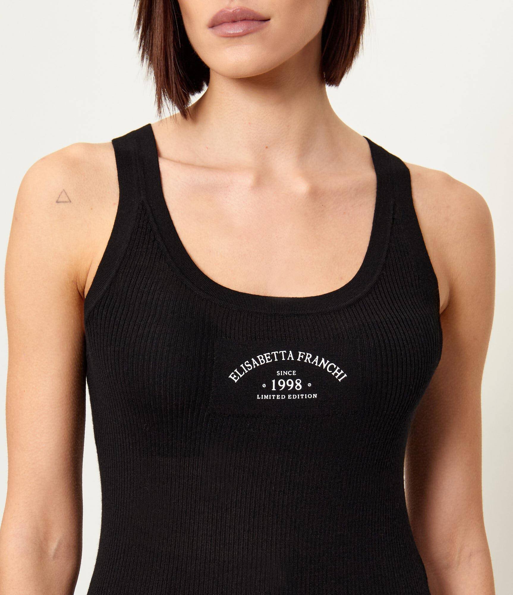 Elisabetta Franchi De lână top | Slim Fit
