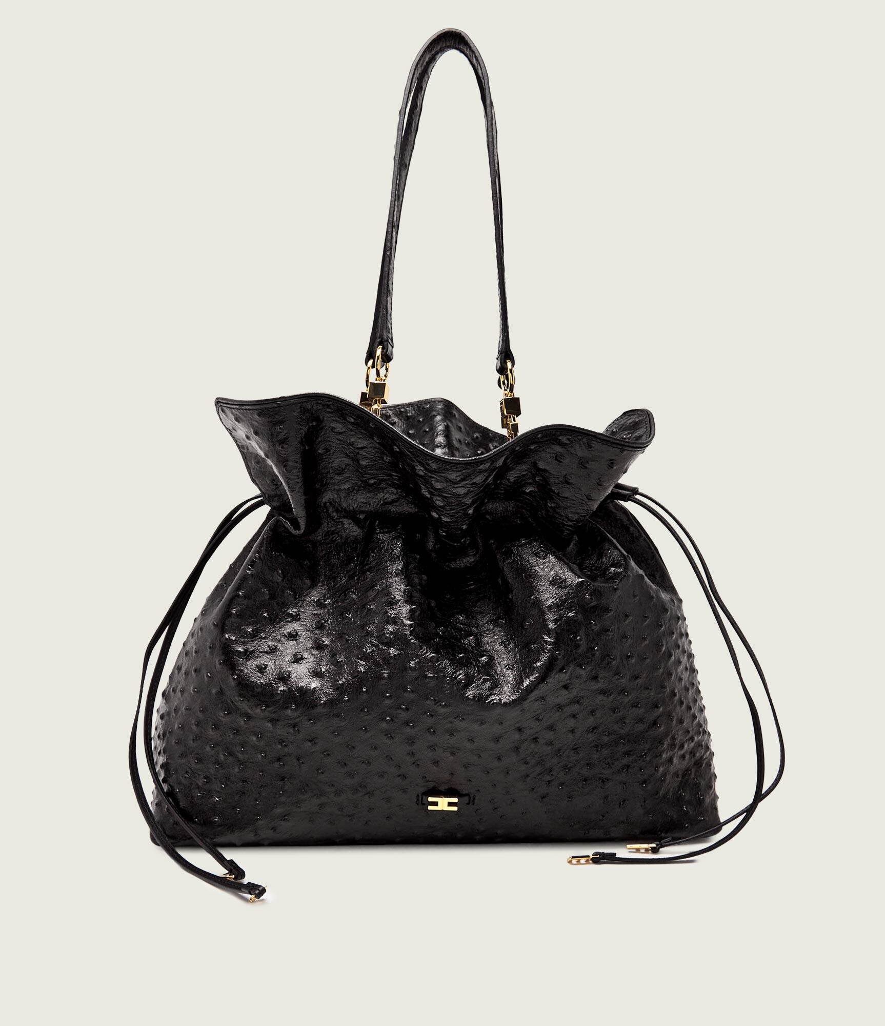Elisabetta Franchi De piele geantă tip sac
