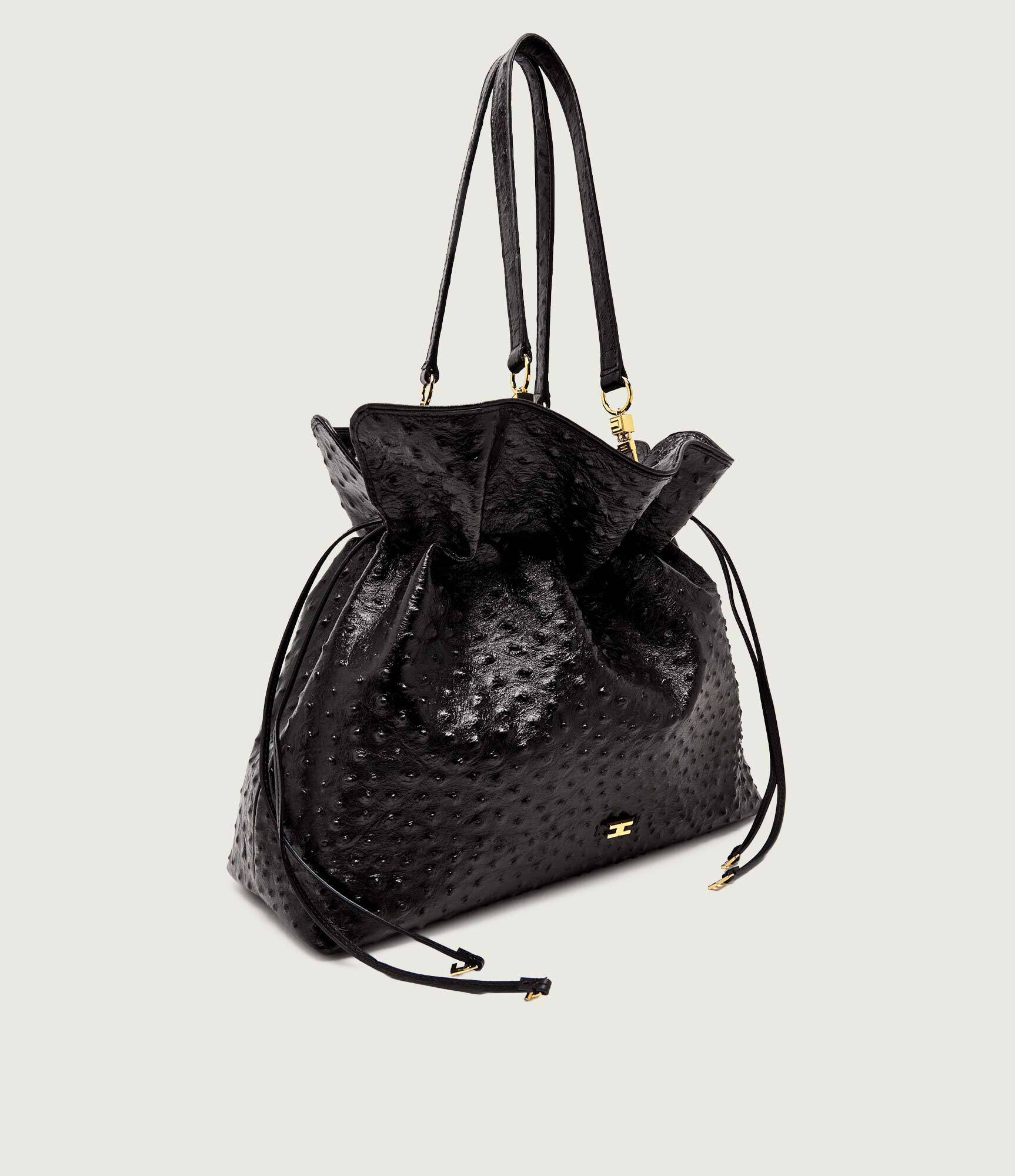 Elisabetta Franchi De piele geantă tip sac