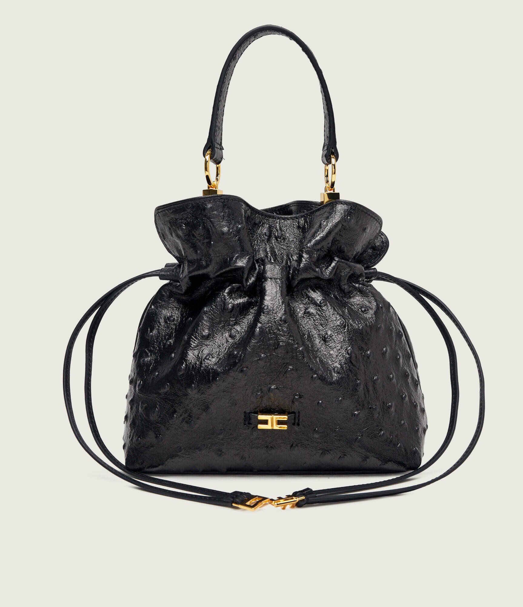 Elisabetta Franchi De piele geantă tip sac