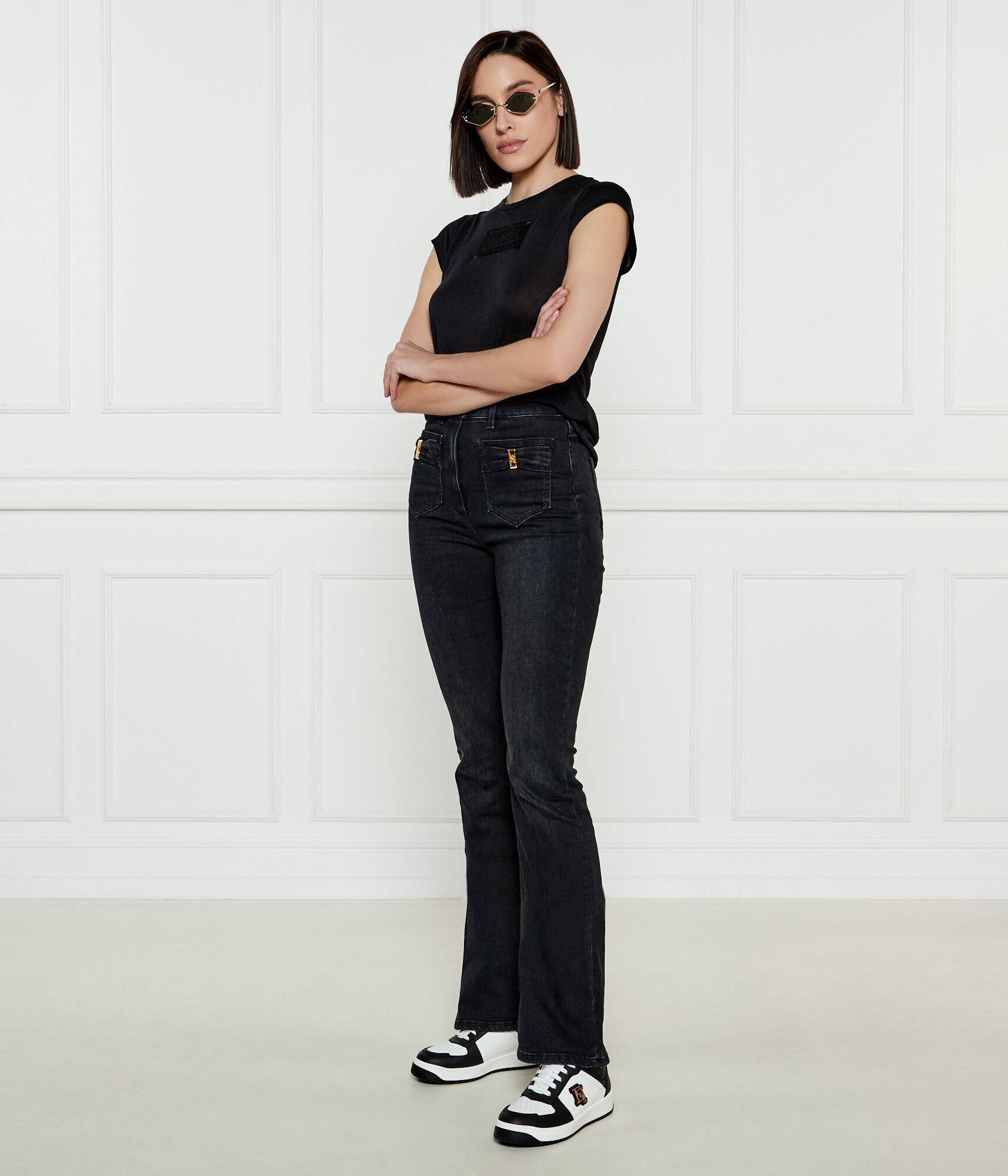 Elisabetta Franchi De piele sneakers
