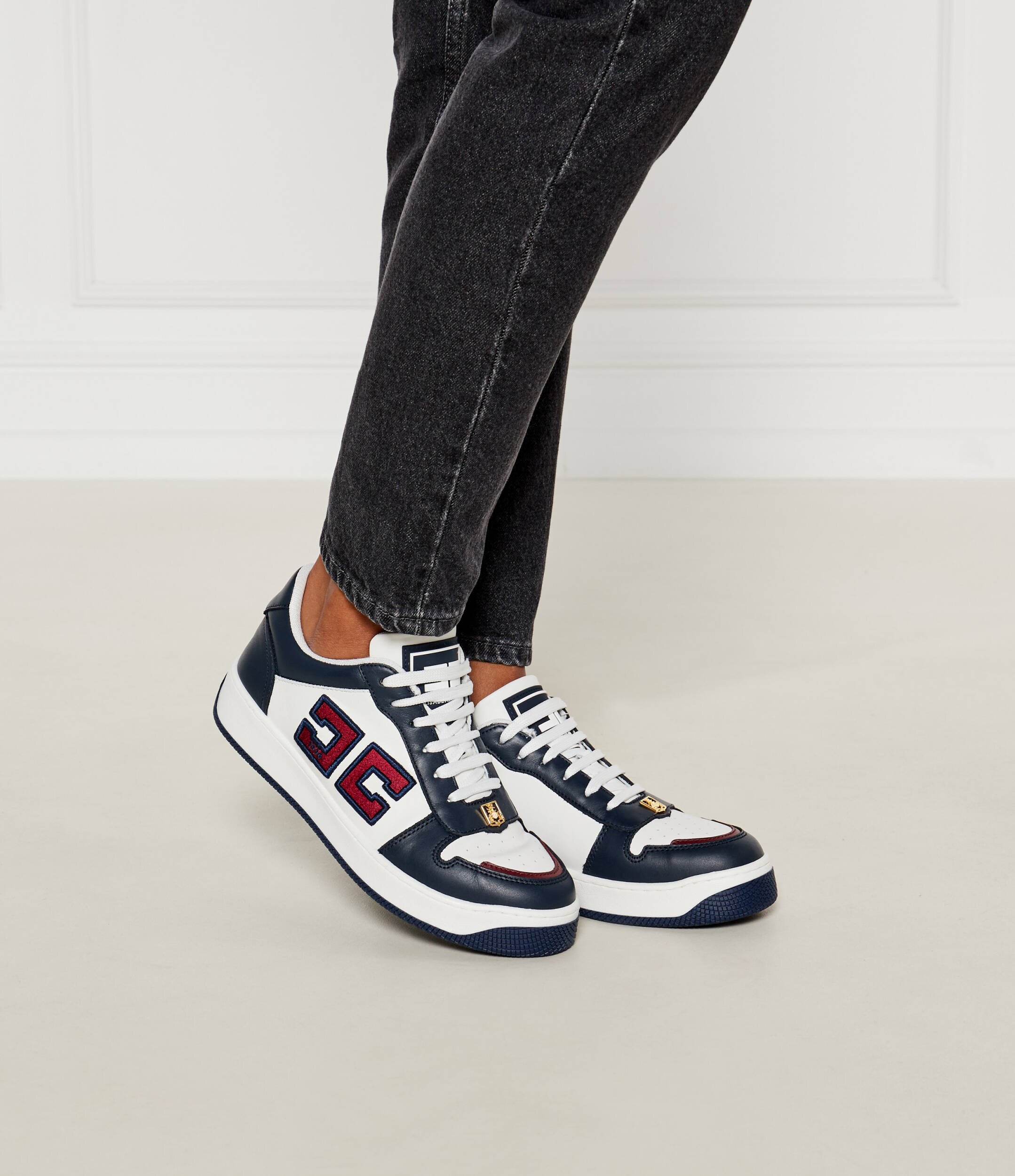 Elisabetta Franchi De piele sneakers