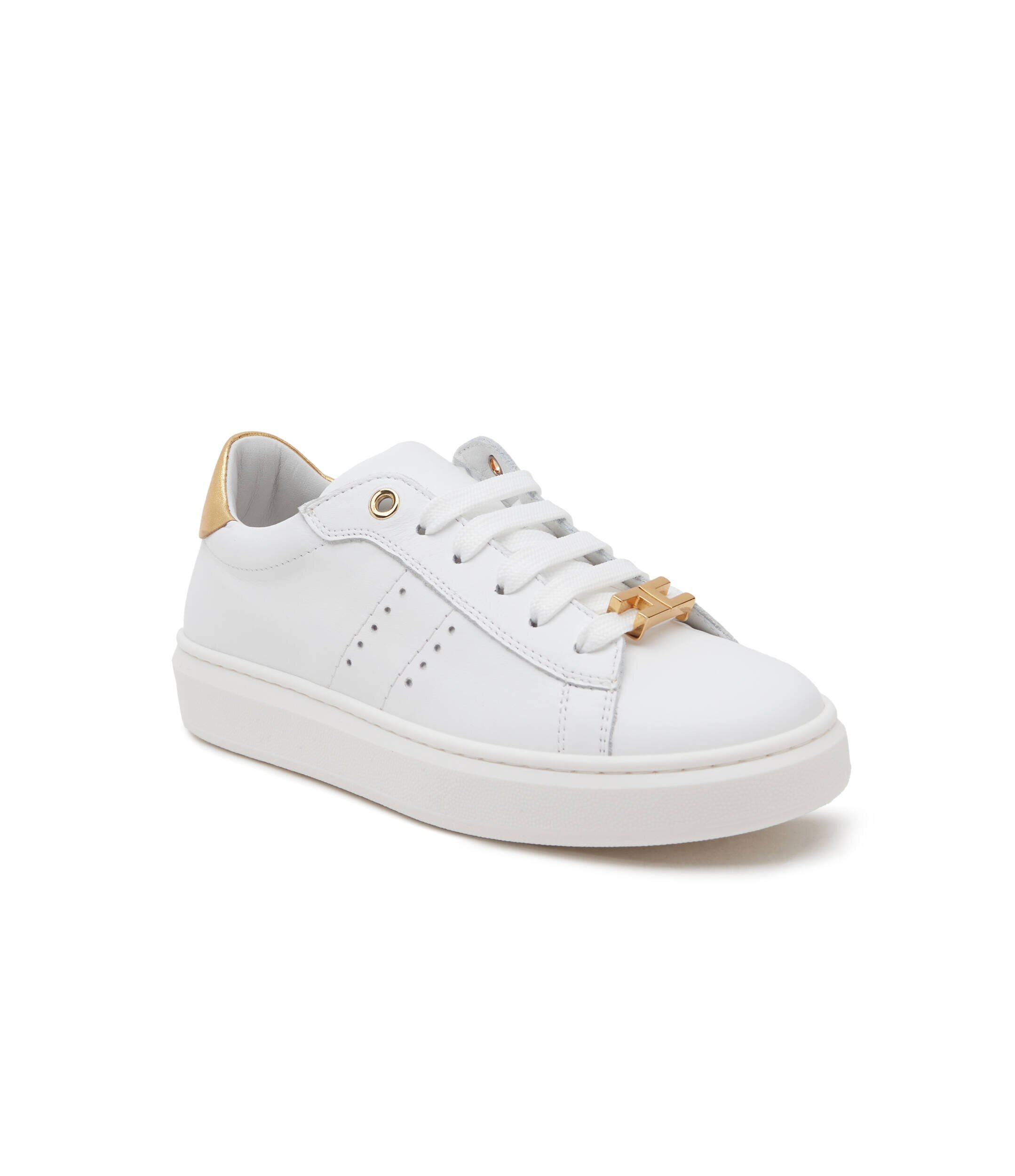 Elisabetta Franchi De piele sneakers la mia bambina