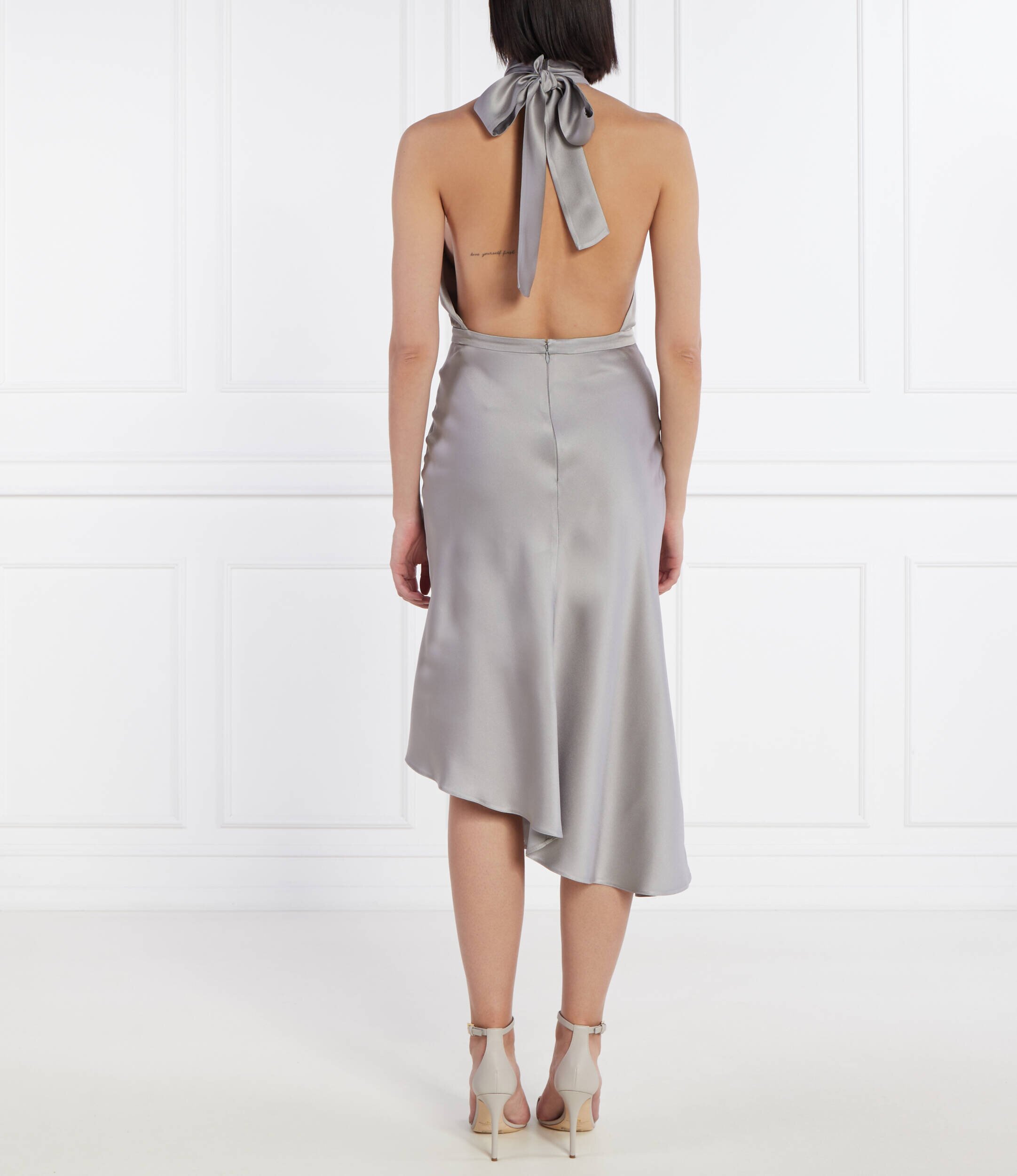 Elisabetta Franchi De satin rochie
