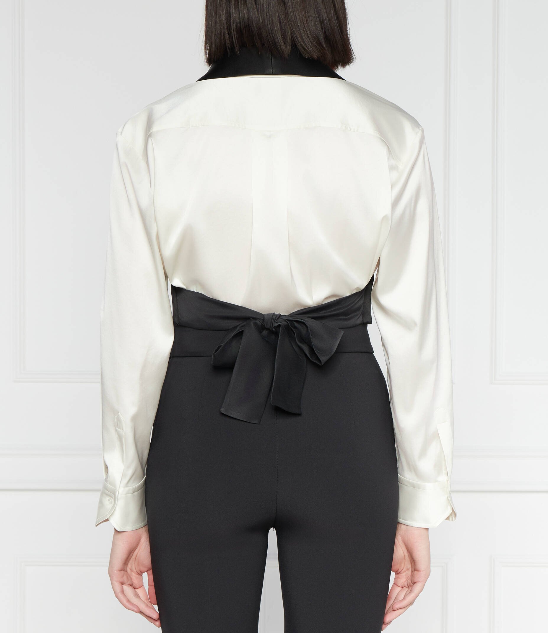Elisabetta Franchi De satin vestă | Regular Fit