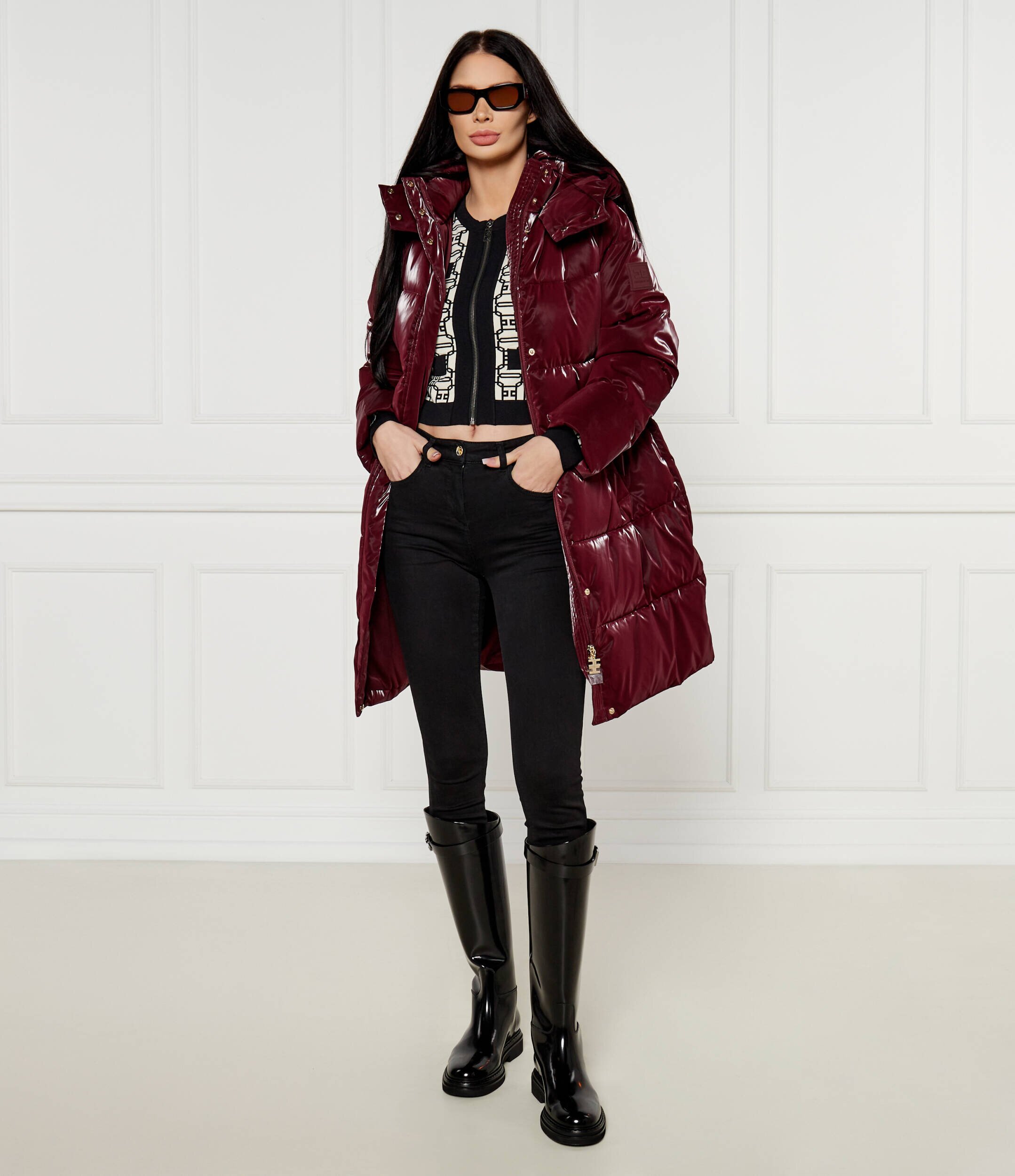 Elisabetta Franchi Geacă | Regular Fit