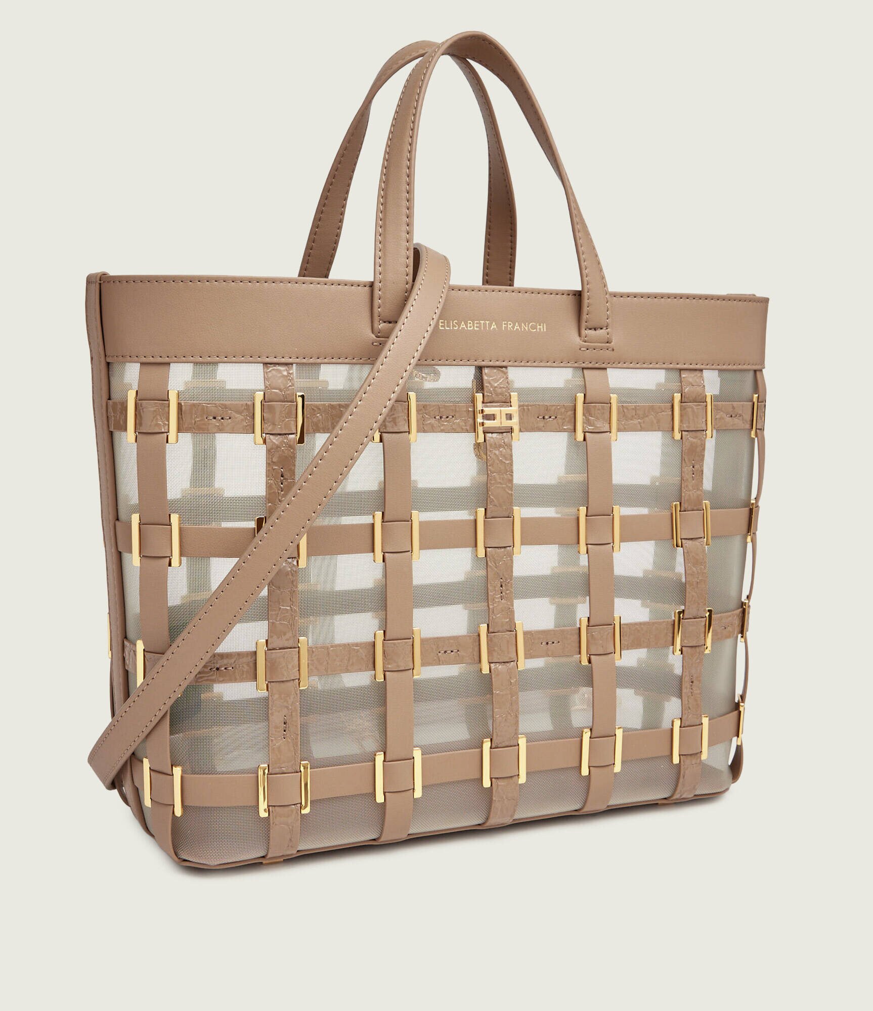 Elisabetta Franchi Geantă shopper + borsetă