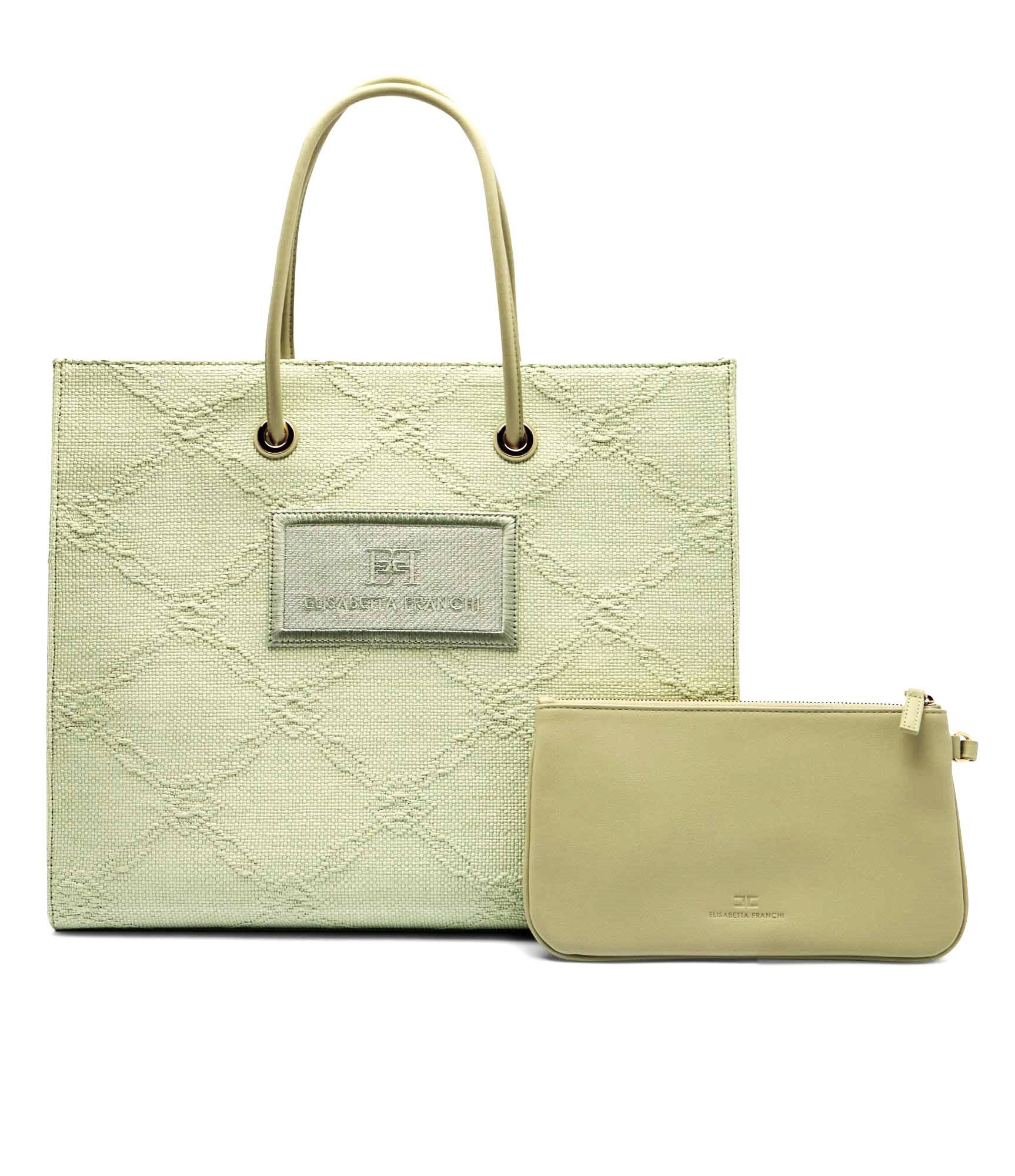 Elisabetta Franchi Geantă shopper + borsetă