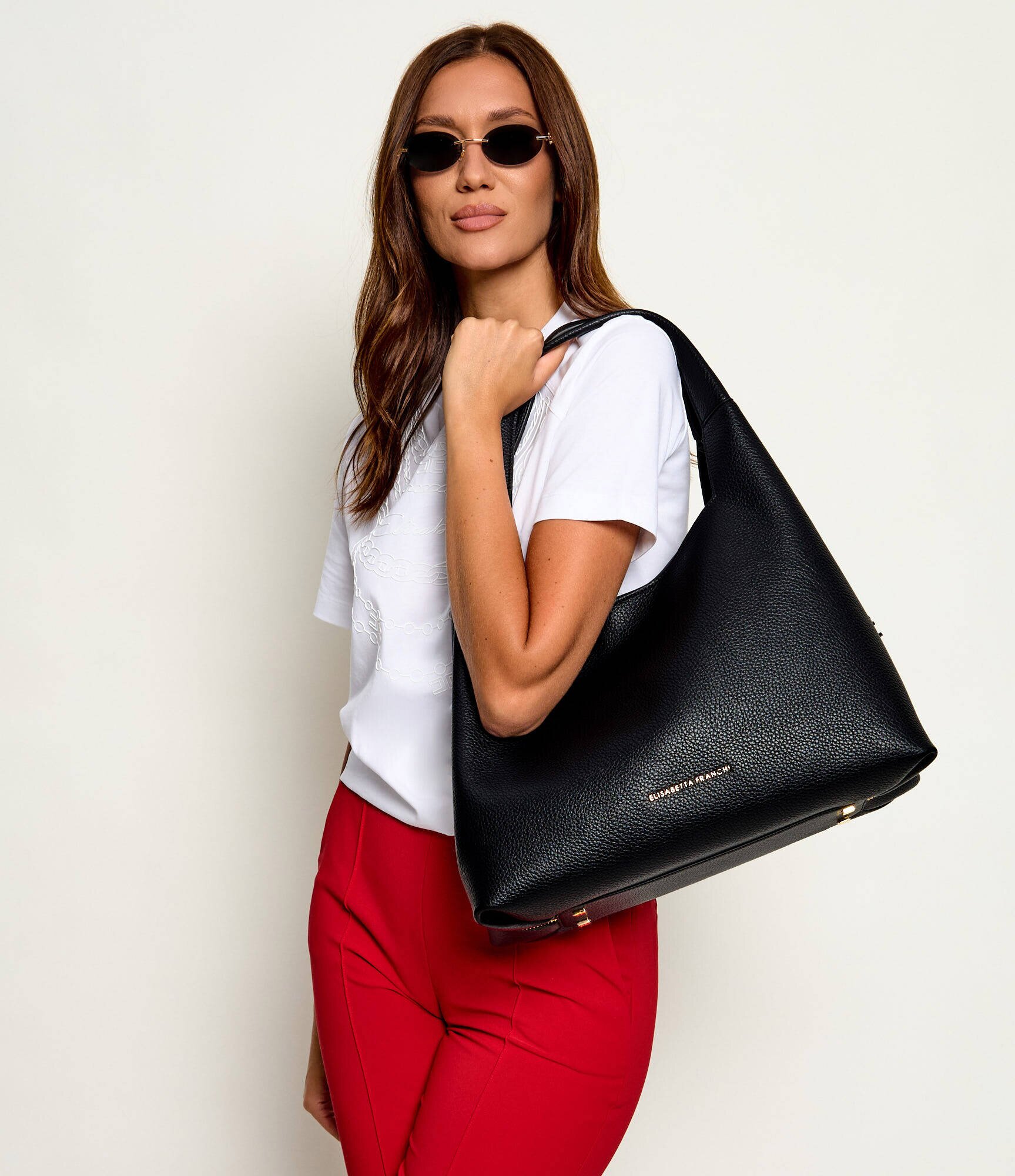 Elisabetta Franchi Hobo + borsetă