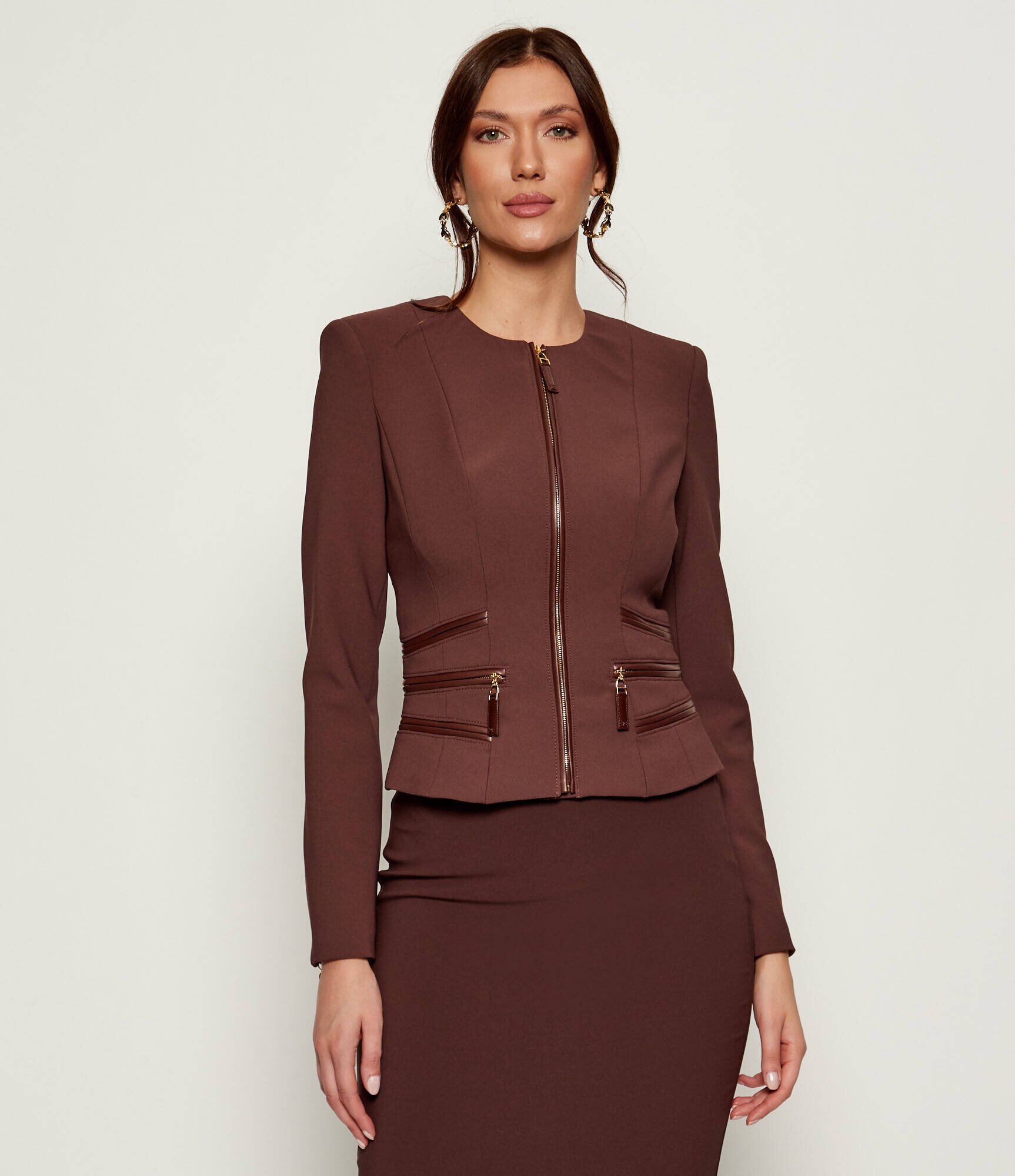 Elisabetta Franchi Jachetă | Slim Fit
