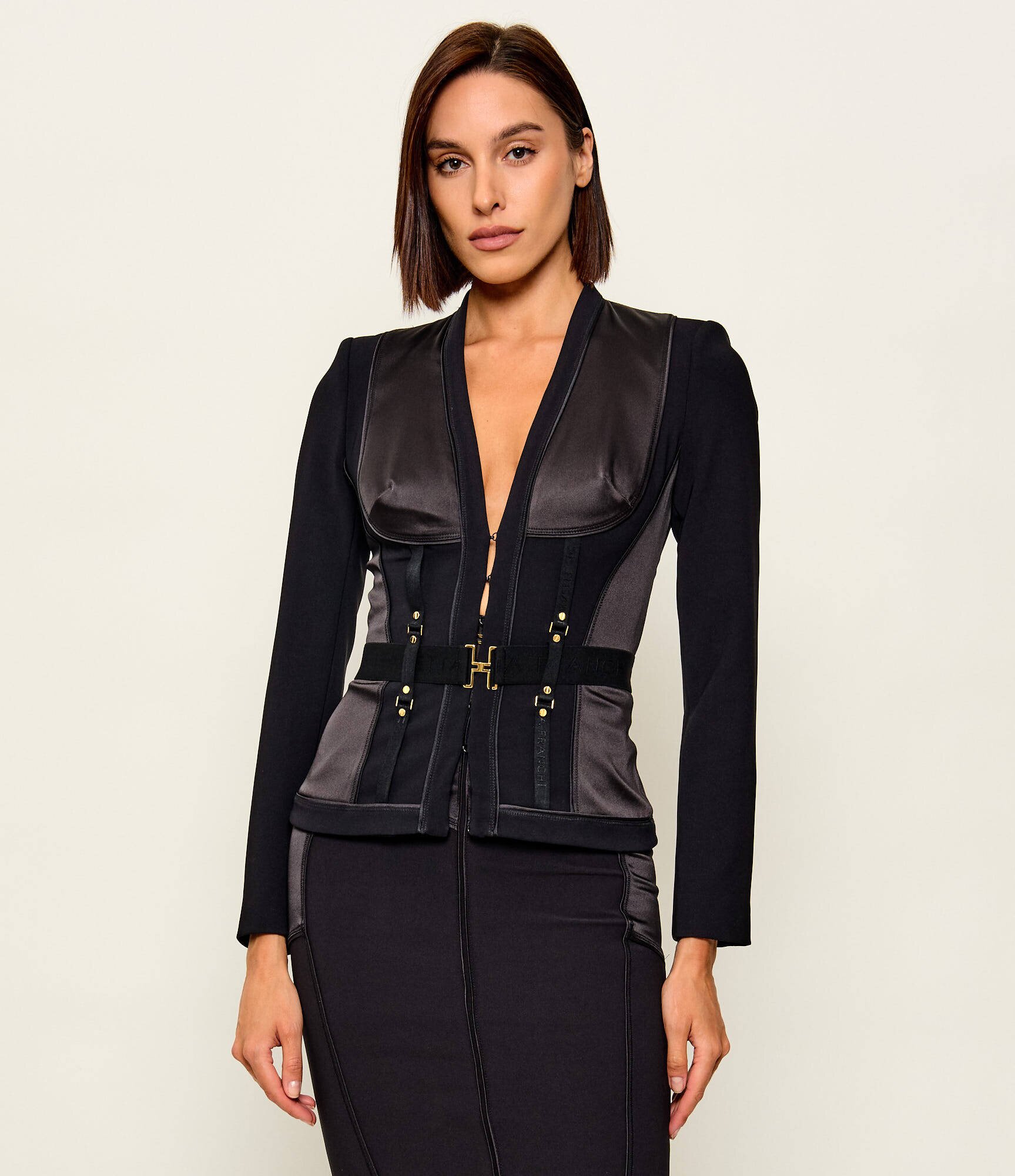 Elisabetta Franchi Jachetă | Slim Fit