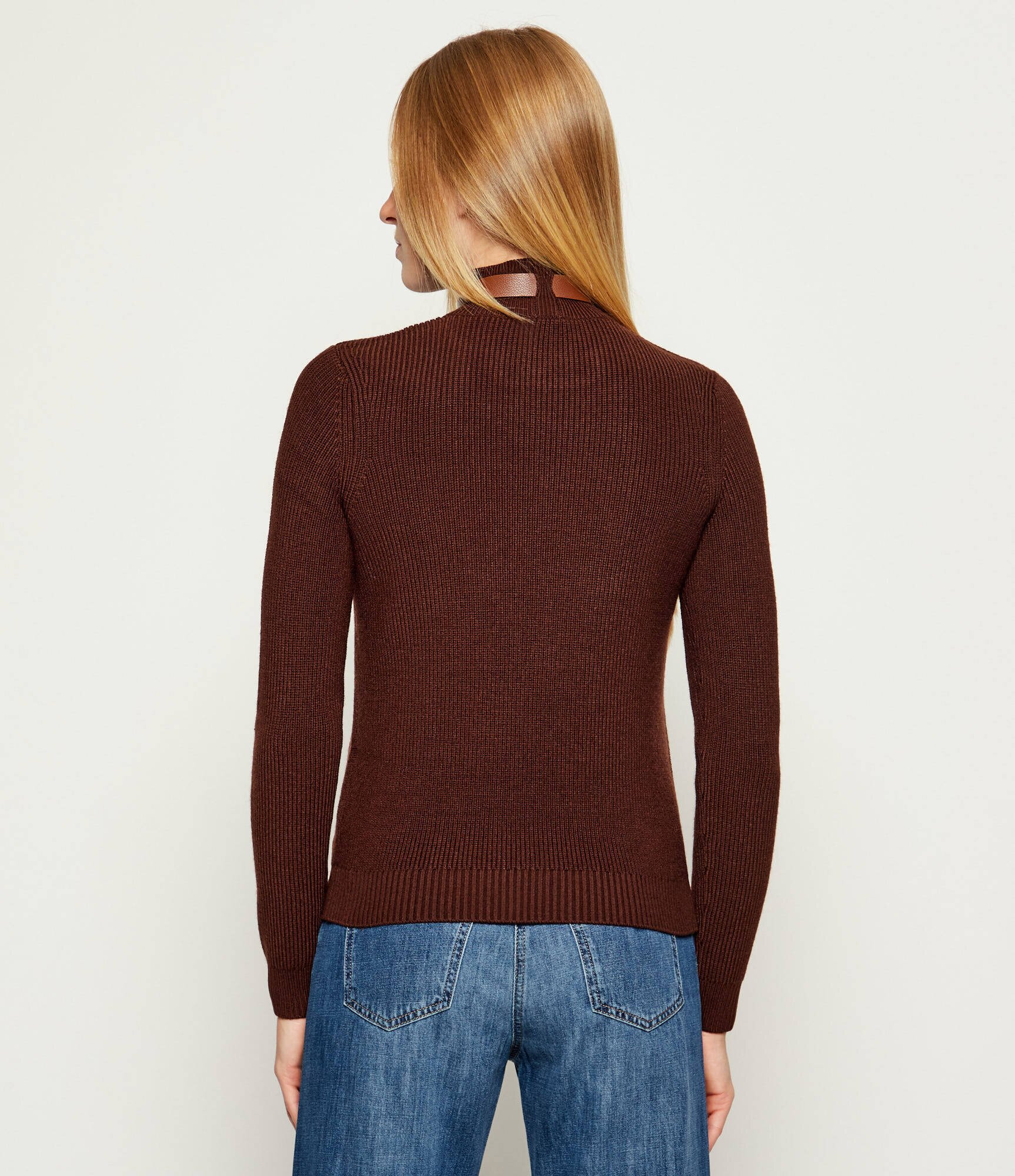 Elisabetta Franchi Maletă | regular fit cu adaos de lână
