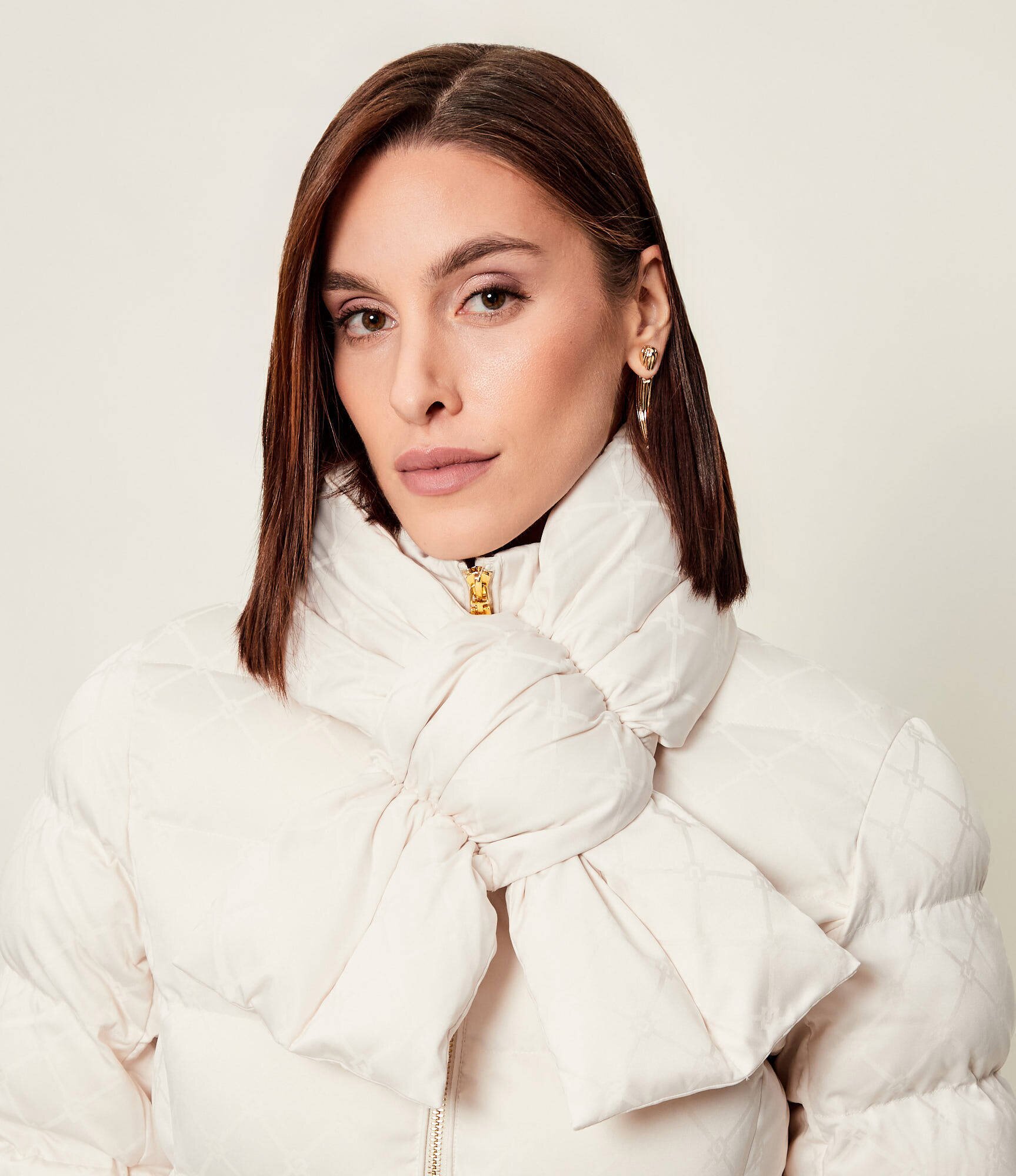 Elisabetta Franchi Palton + șal