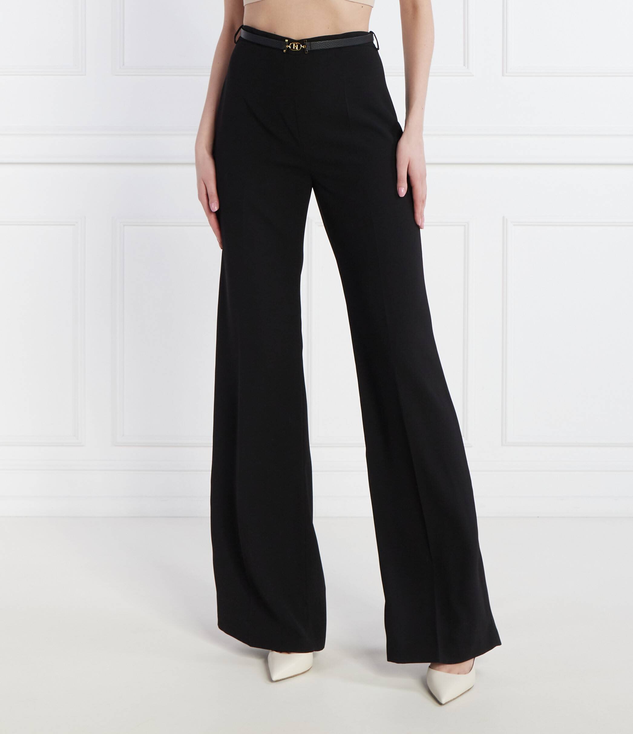 Elisabetta Franchi Pantaloni cu cordon | Loose fit