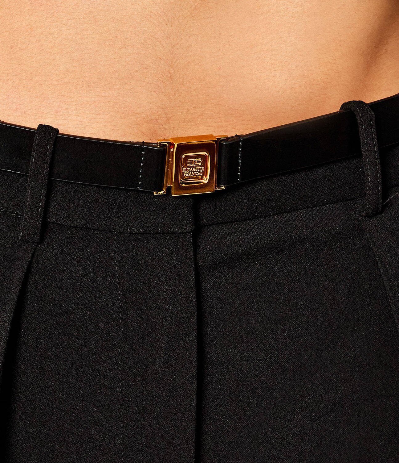 Elisabetta Franchi Pantaloni + curea | Relaxed fit