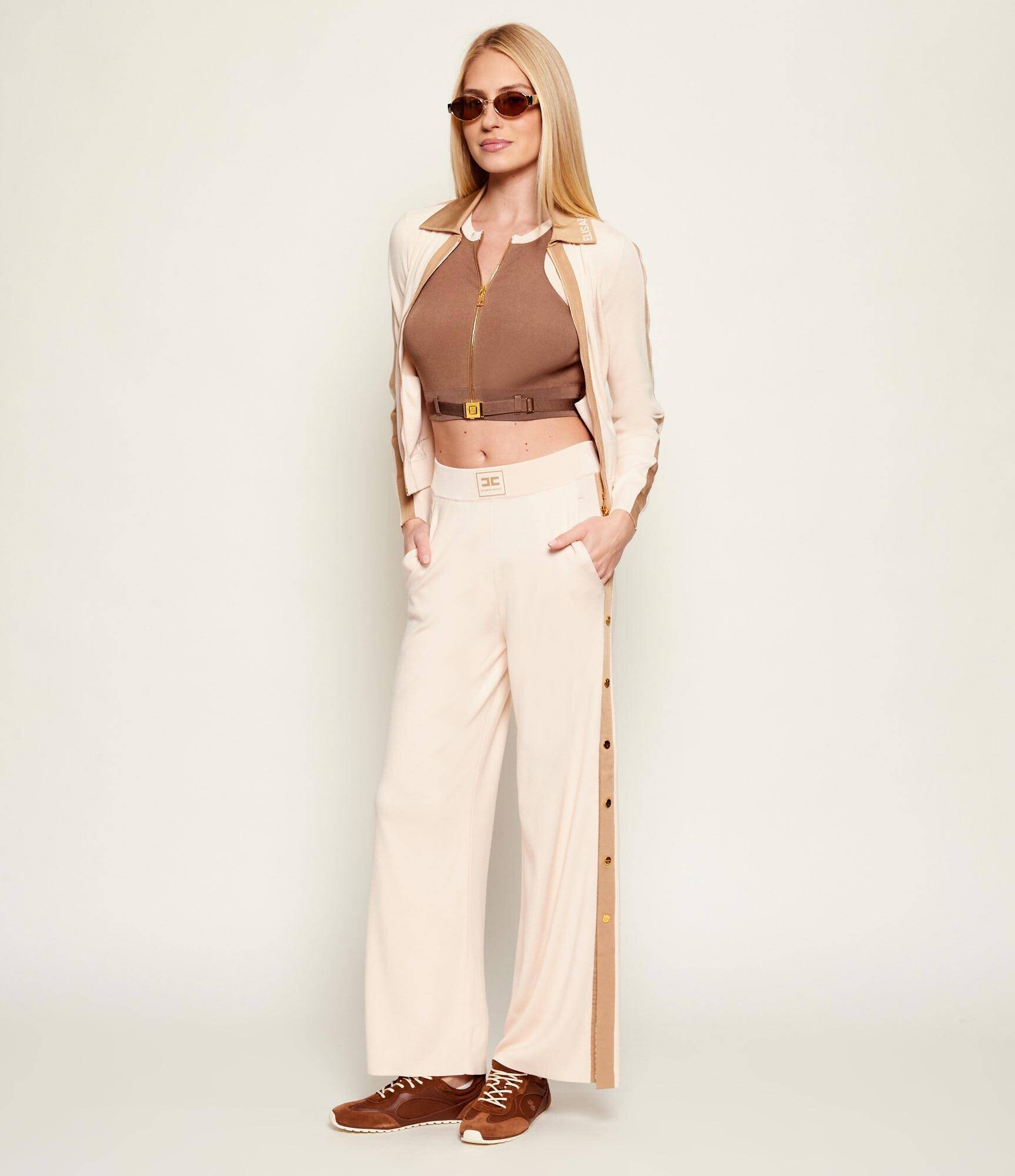 Elisabetta Franchi Pantaloni de tricot | Loose fit