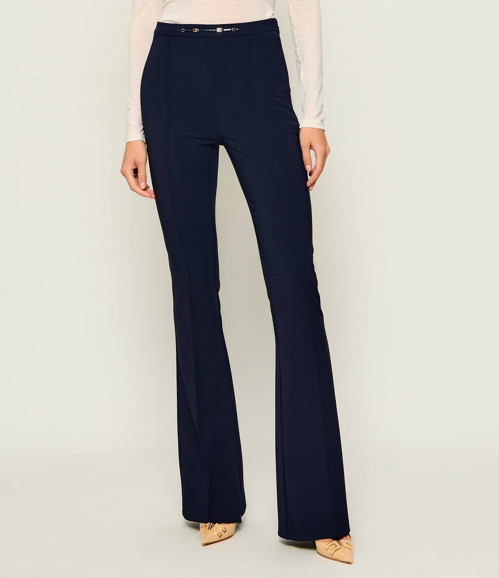 Elisabetta Franchi Pantaloni | flare fit