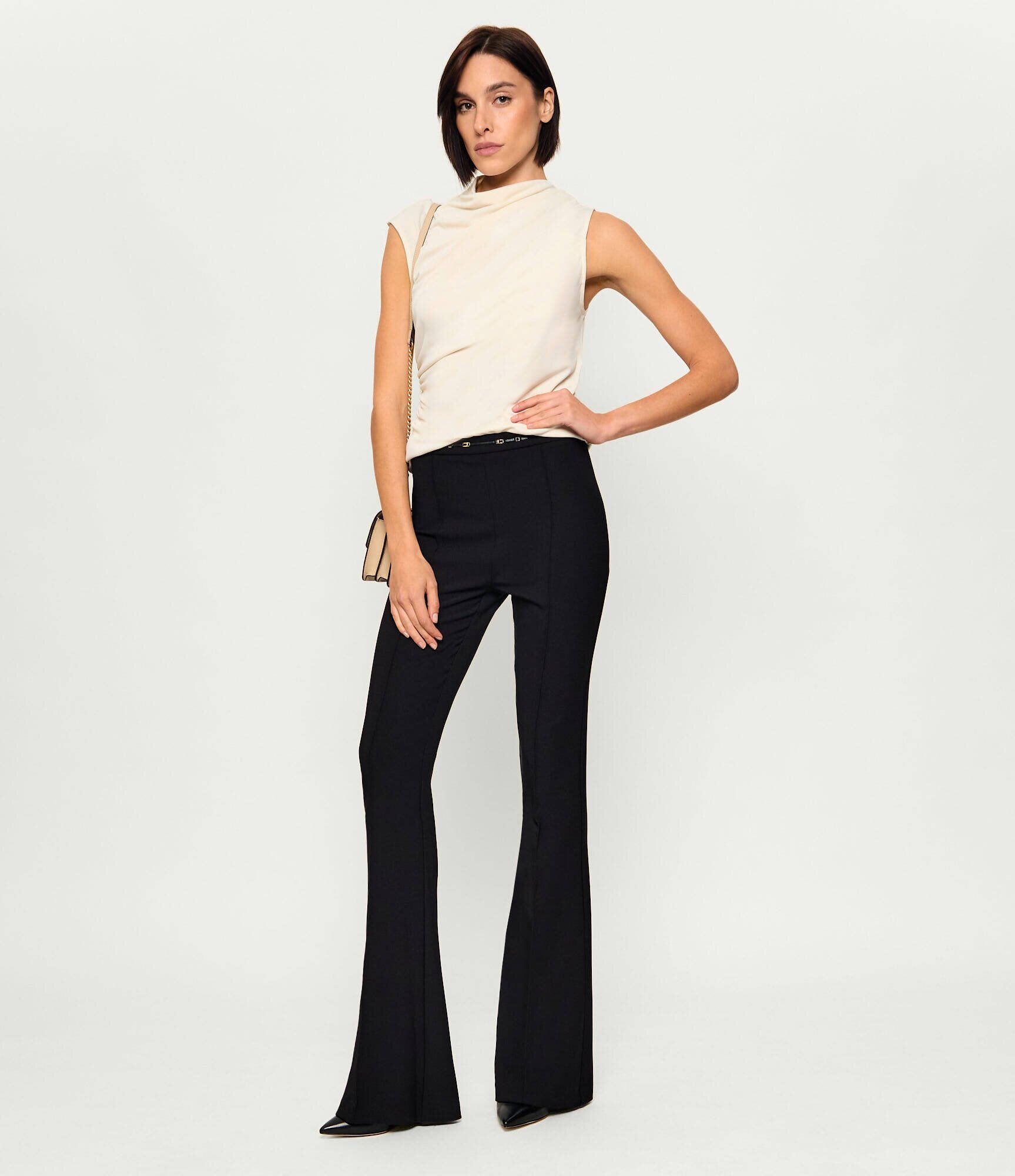 Elisabetta Franchi Pantaloni | flare fit