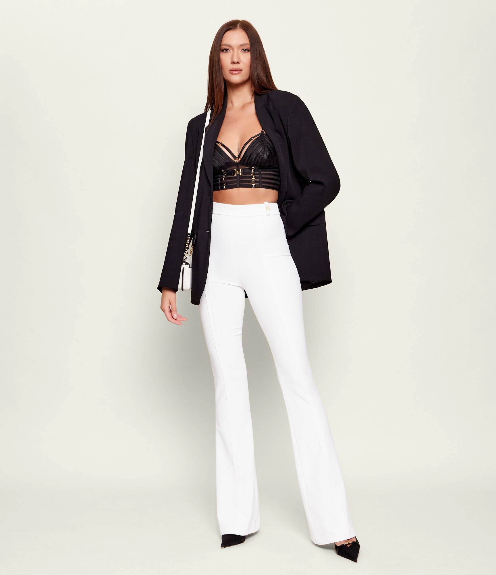 Elisabetta Franchi Pantaloni | flare fit