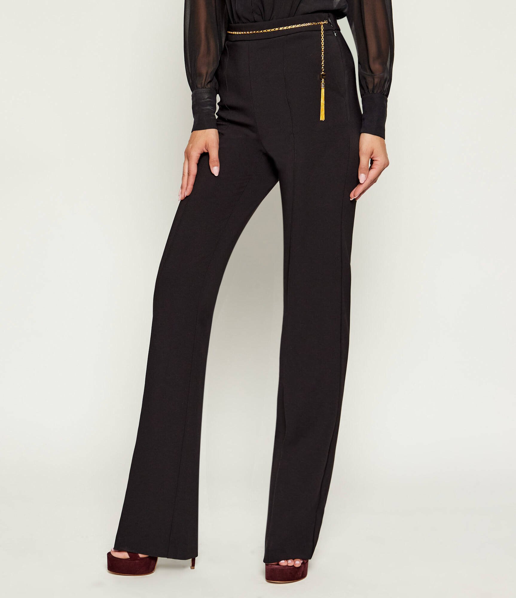 Elisabetta Franchi Pantaloni | flare fit