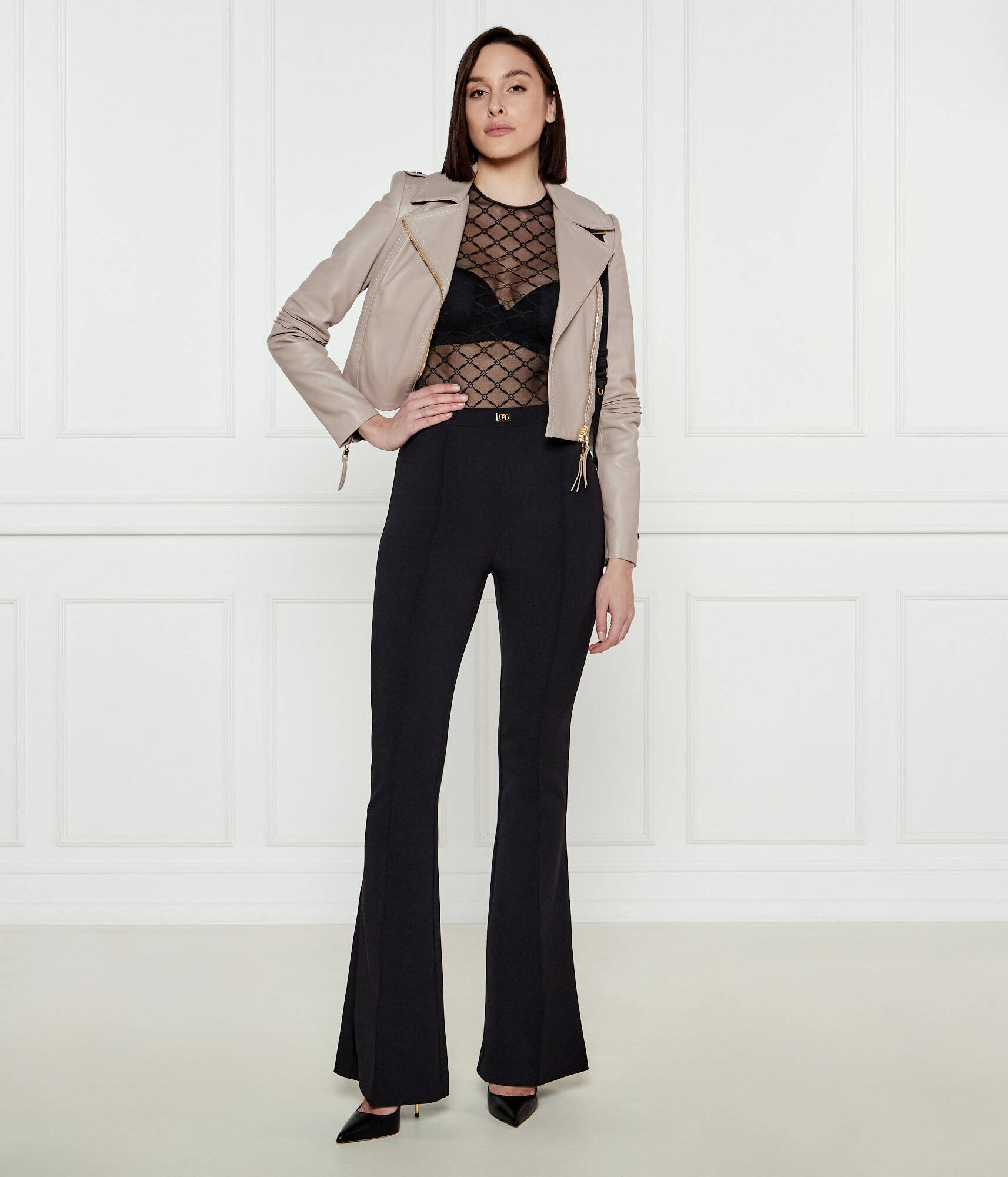 Elisabetta Franchi Pantaloni | flare fit