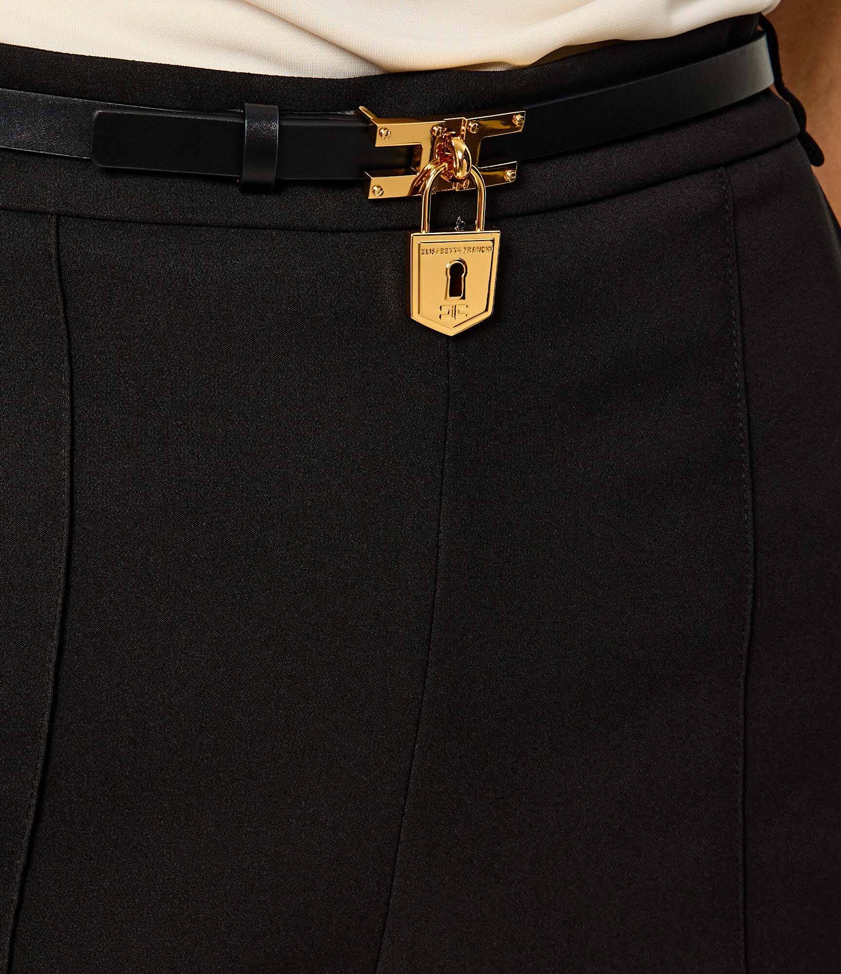 Elisabetta Franchi Pantaloni scurți + curea | Slim Fit