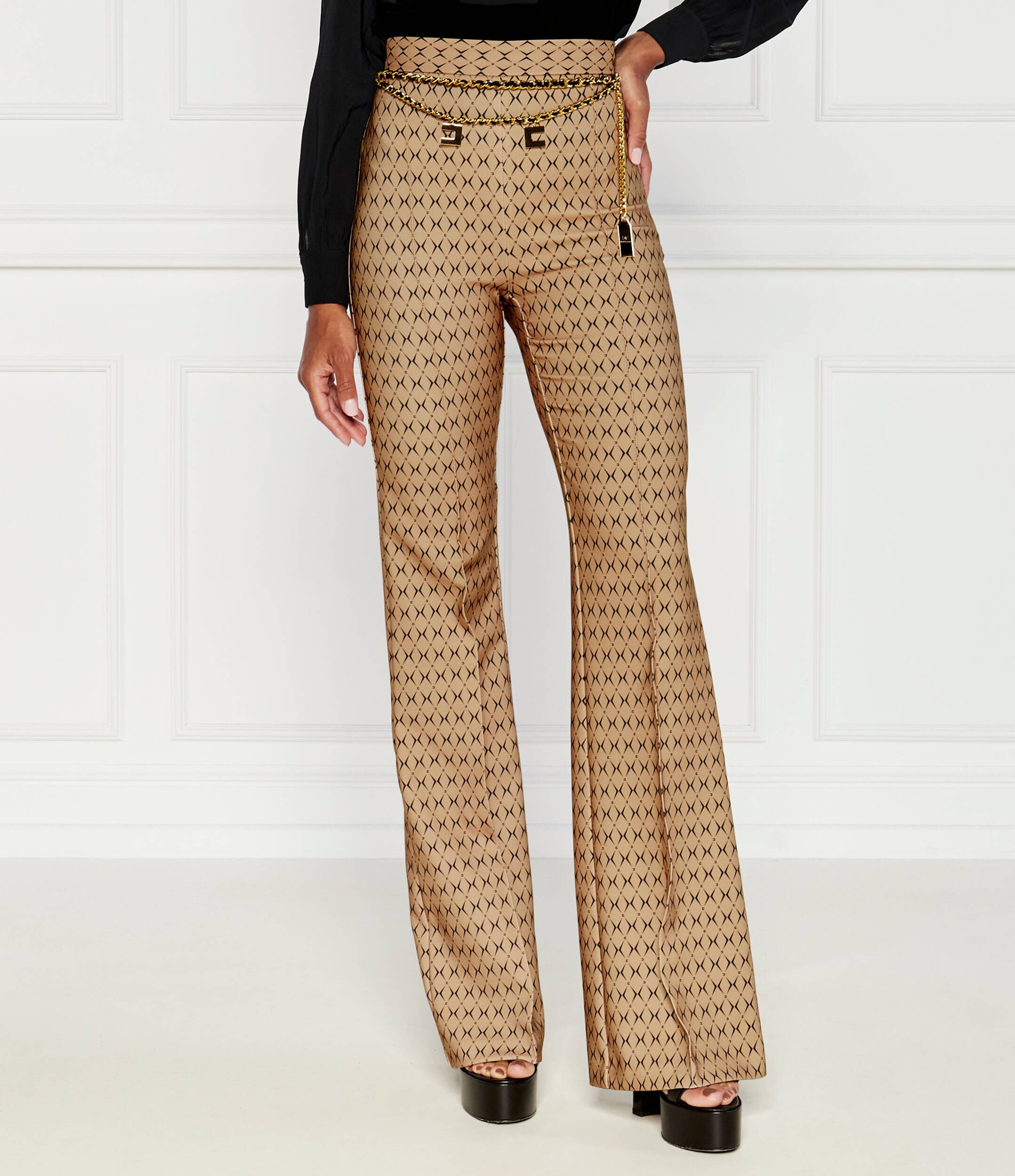 Elisabetta Franchi Pantaloni | Slim Fit | high waist