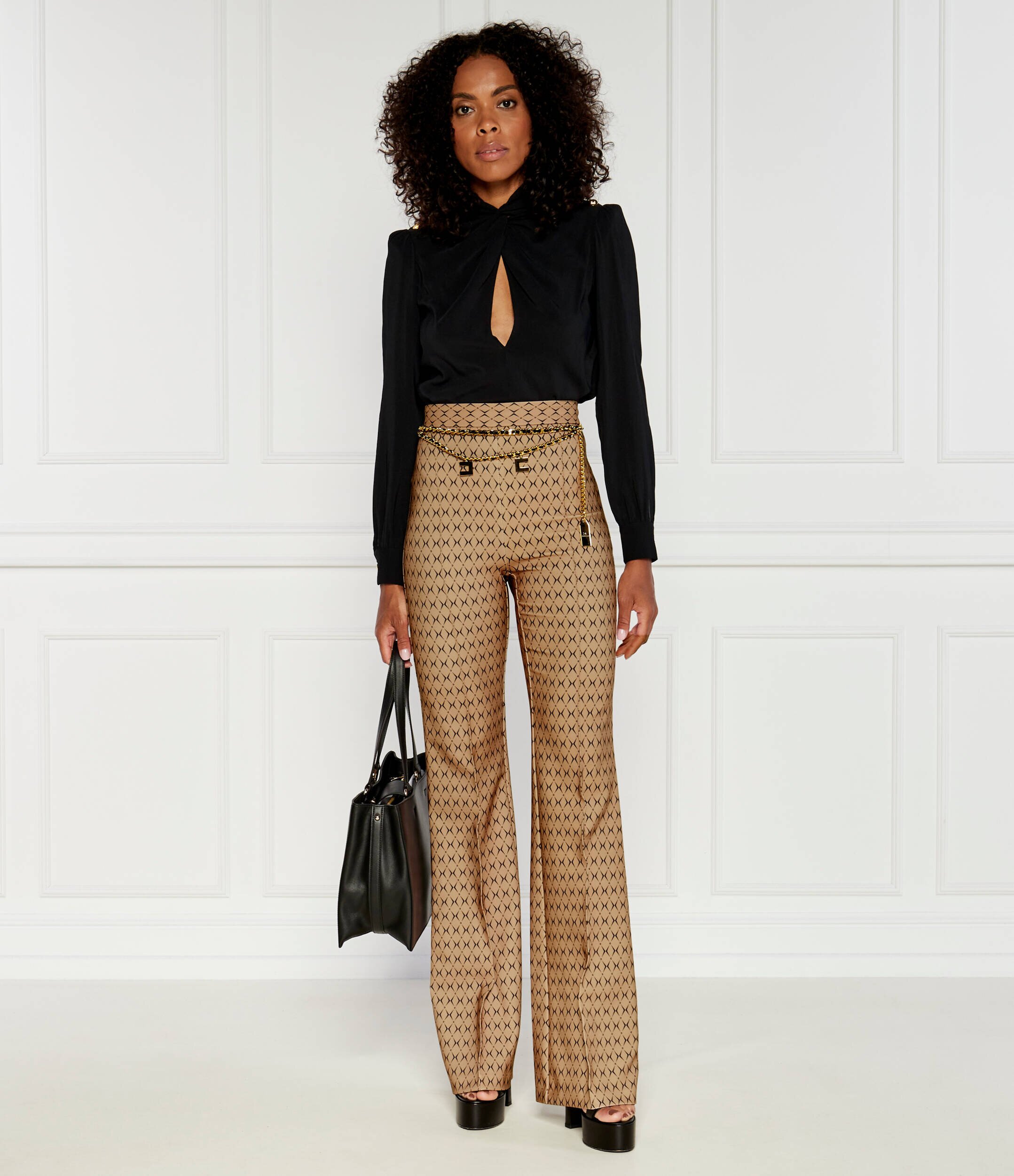 Elisabetta Franchi Pantaloni | Slim Fit | high waist