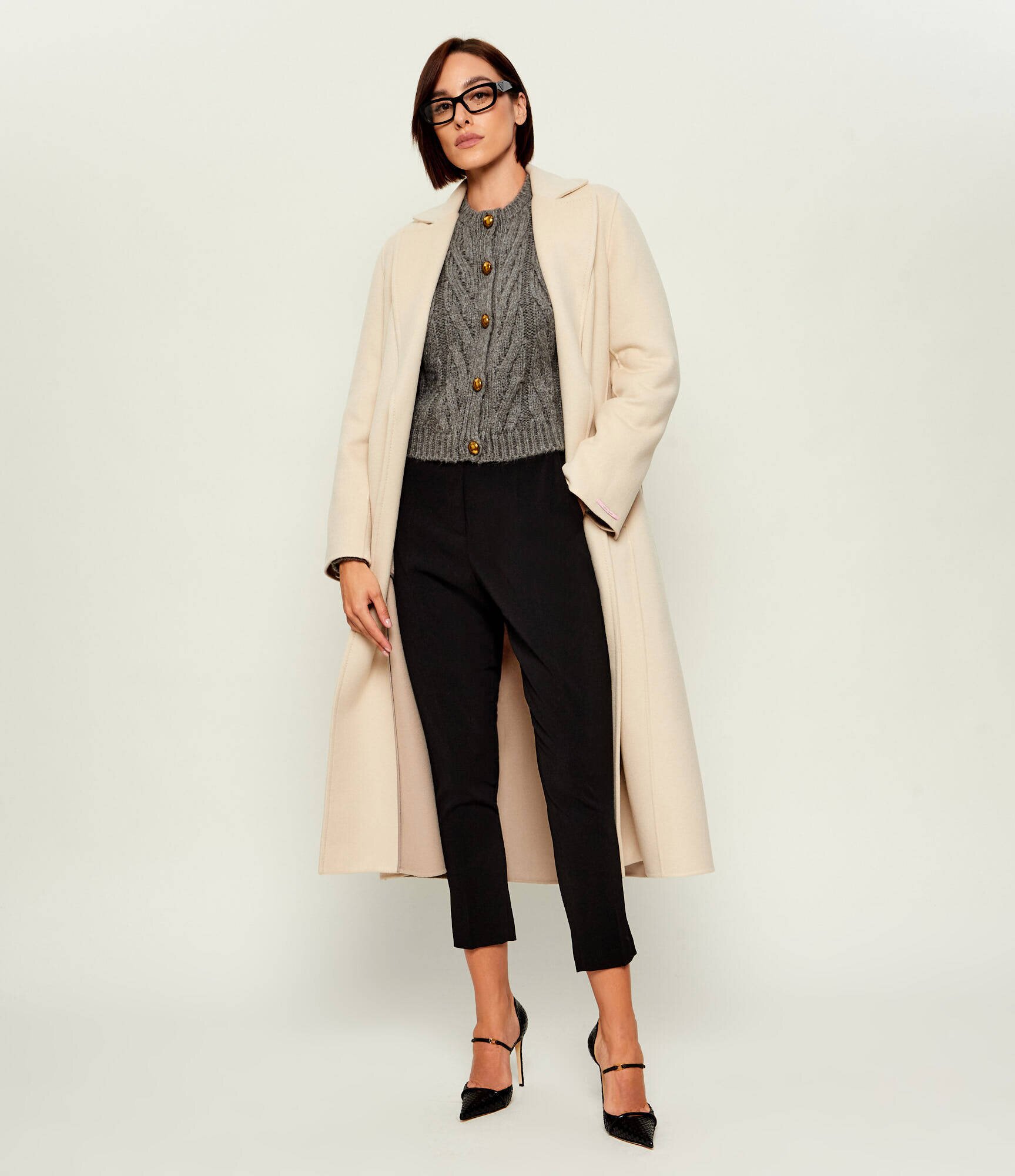 Elisabetta Franchi Pantaloni țigarete | regular fit