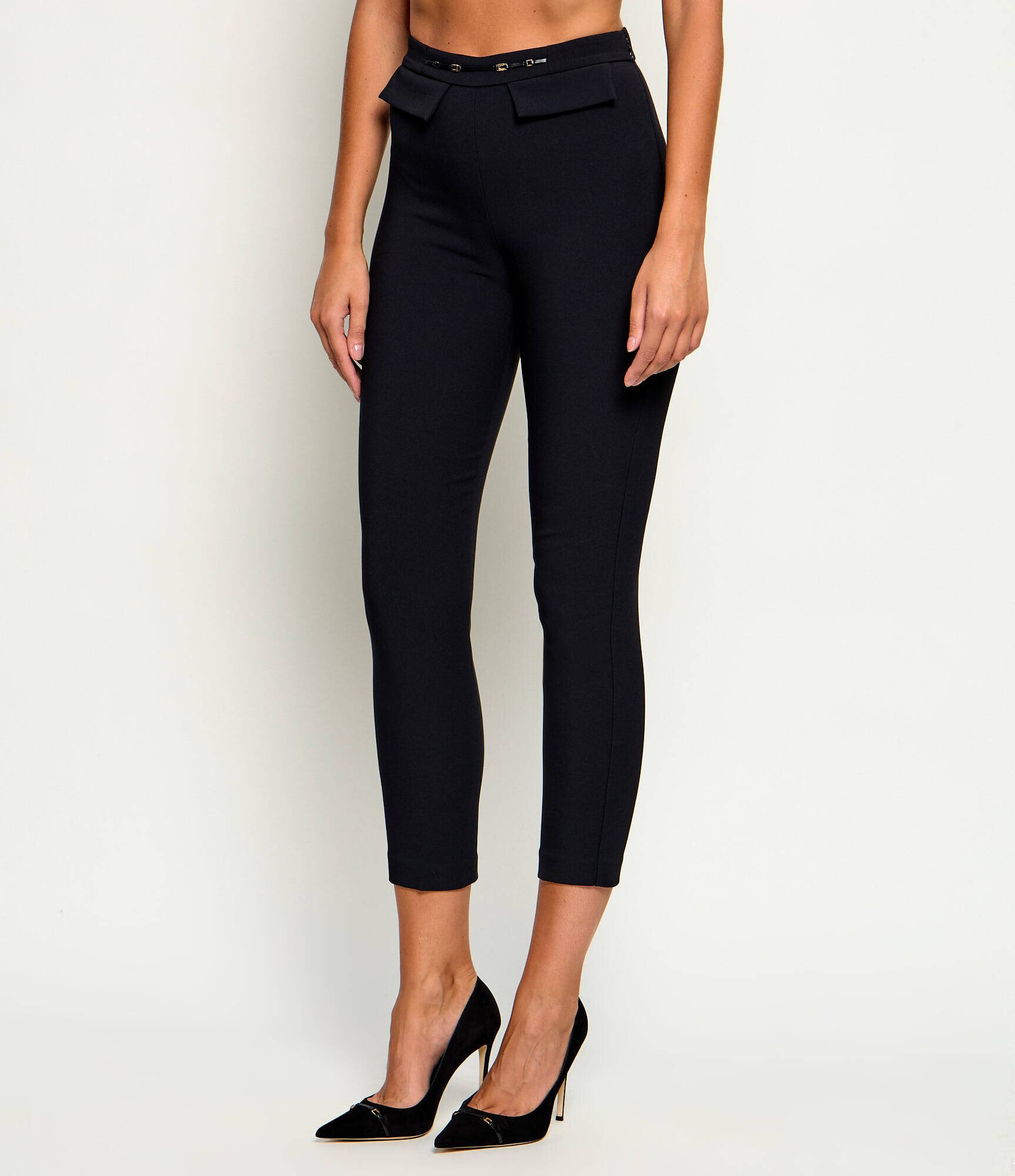 Elisabetta Franchi Pantaloni țigarete | Slim Fit