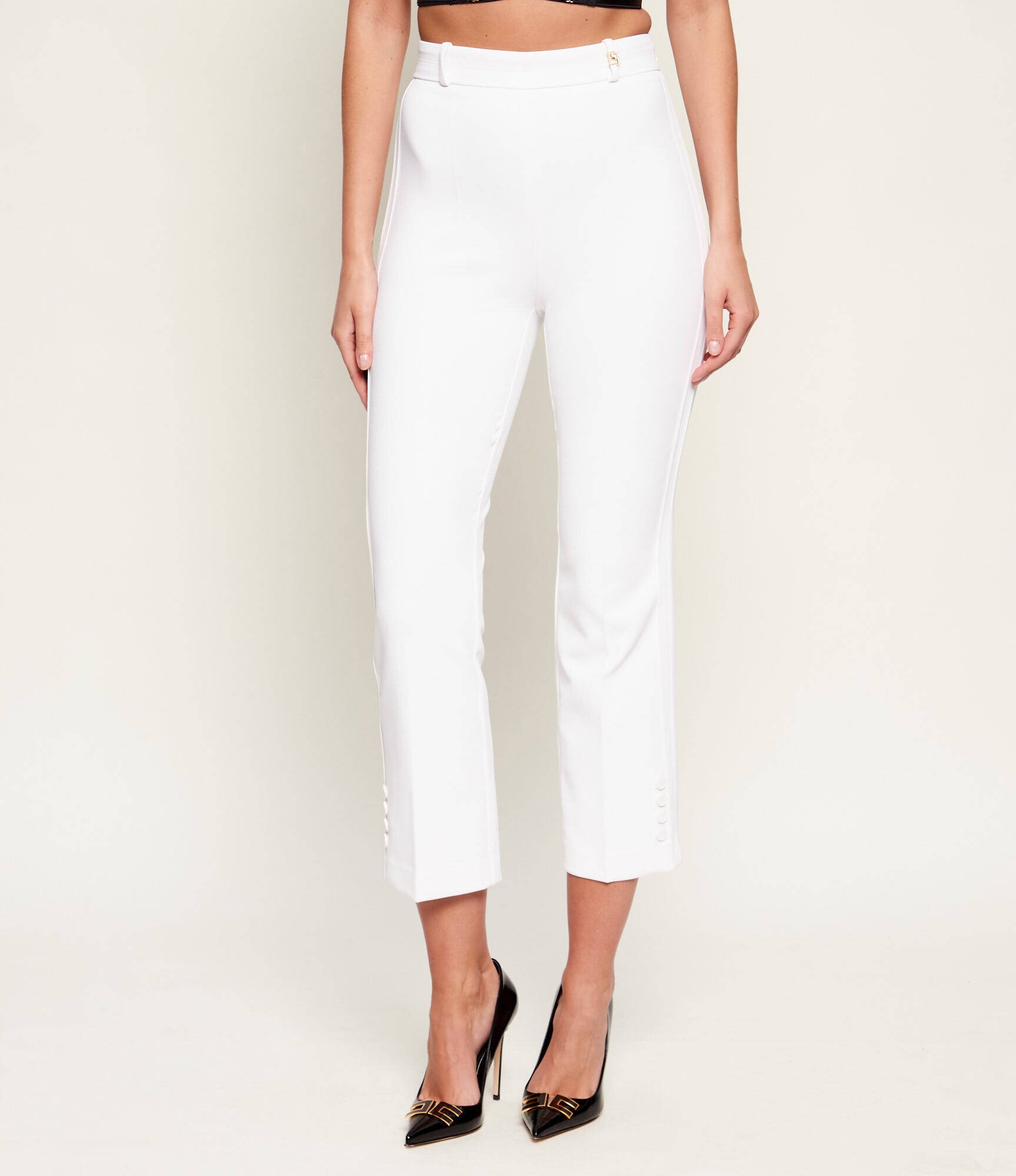 Elisabetta Franchi Pantaloni țigarete | Slim Fit