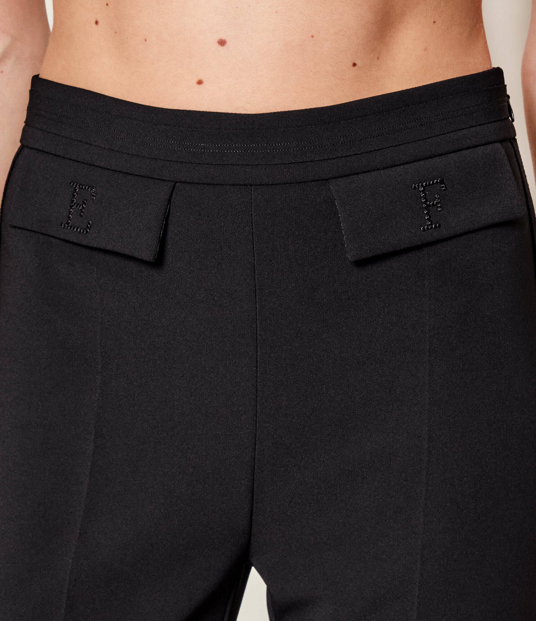 Elisabetta Franchi Pantaloni țigarete | Slim Fit