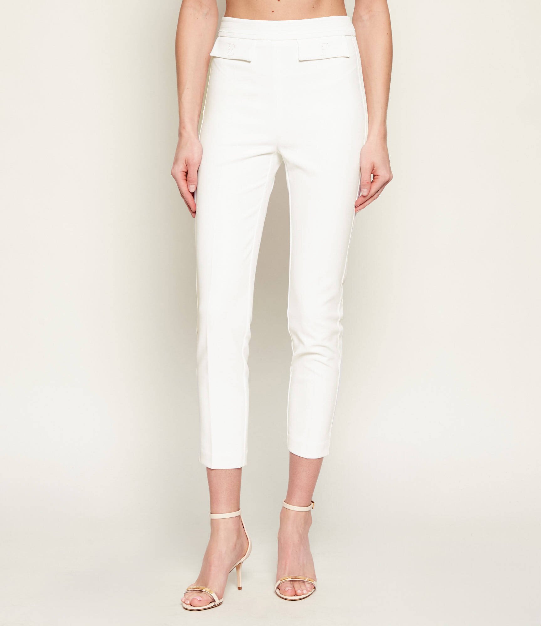 Elisabetta Franchi Pantaloni țigarete | Slim Fit