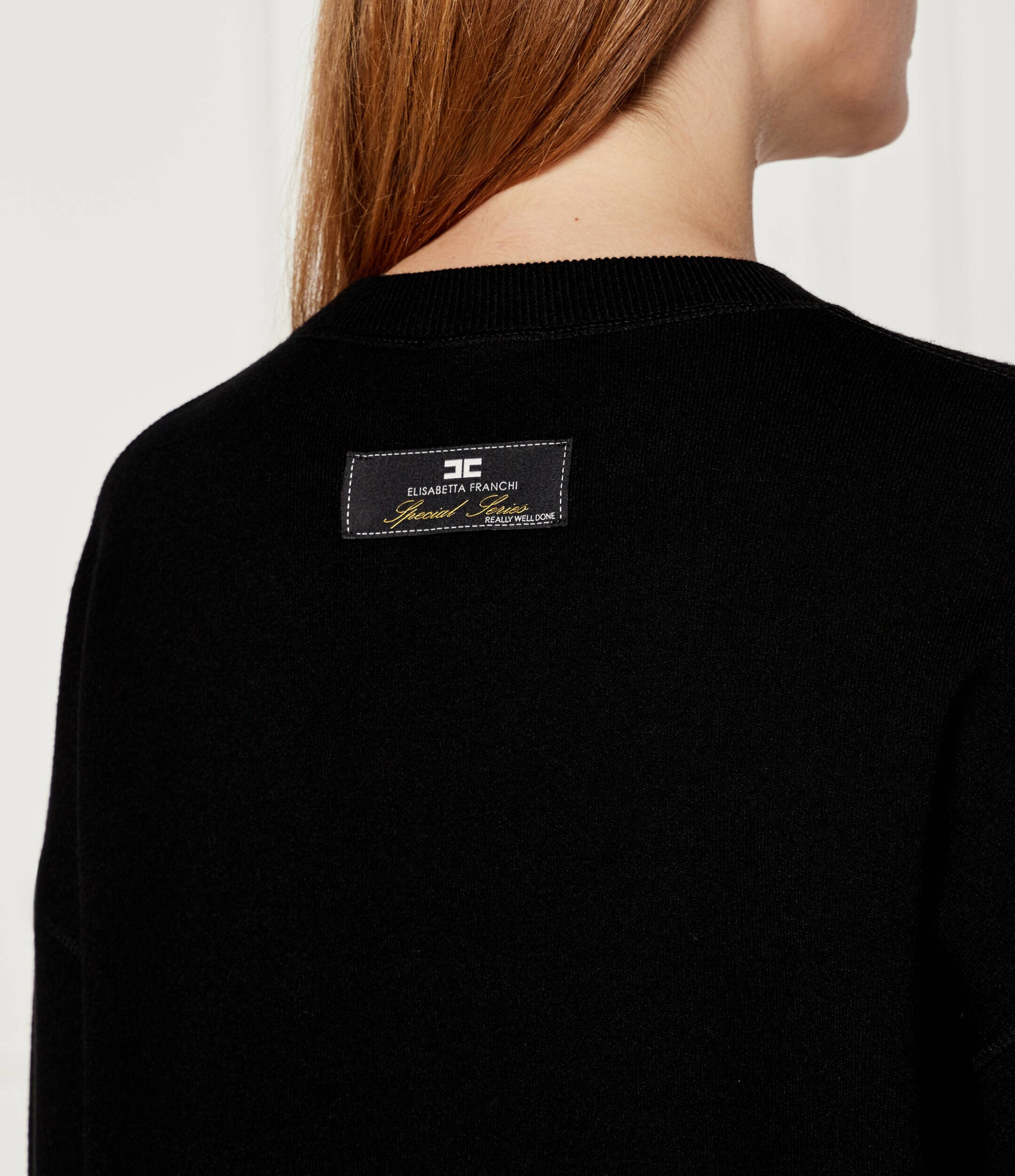 Elisabetta Franchi Pulover | Cropped Fit