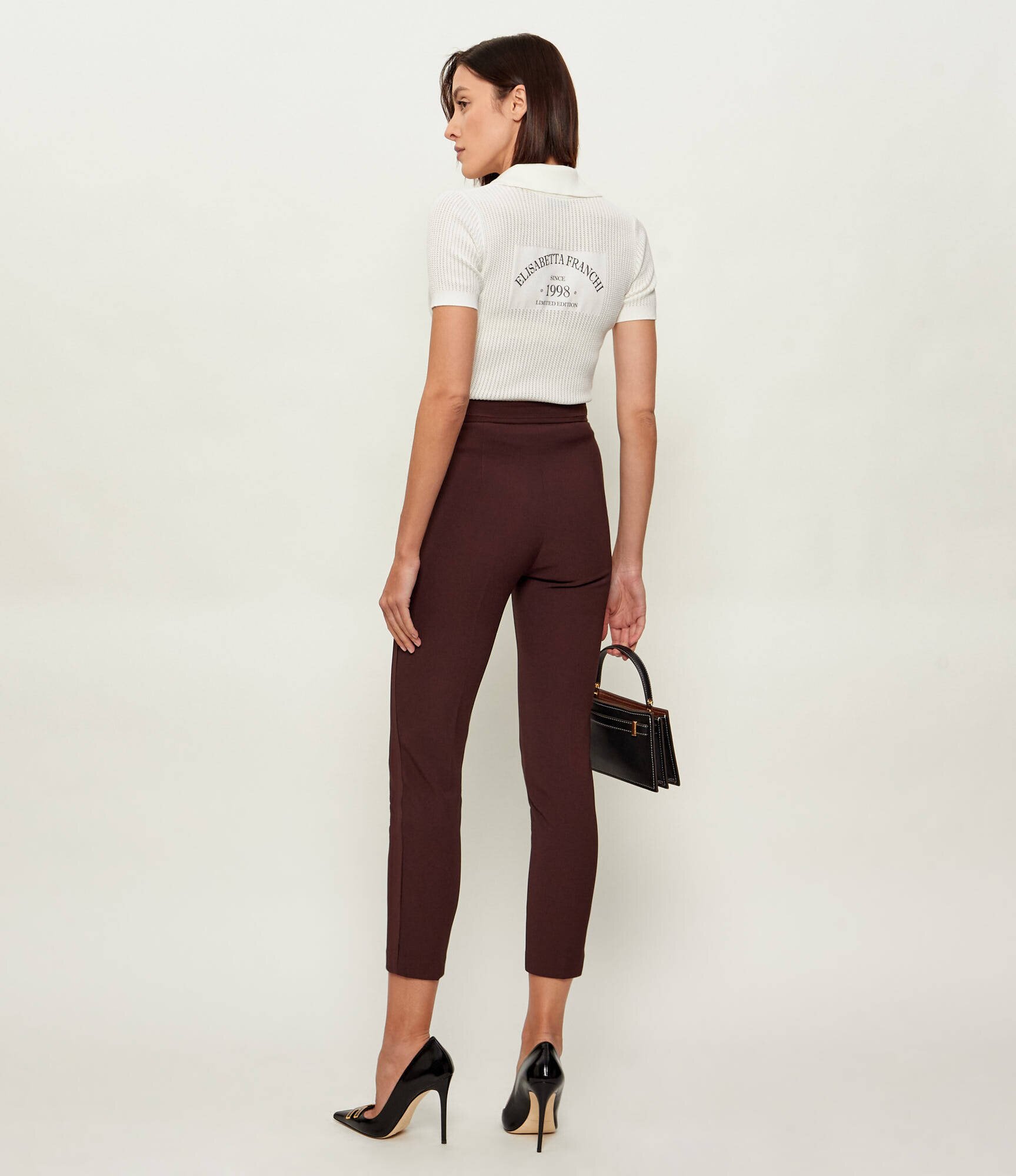 Elisabetta Franchi Pulover | Slim Fit