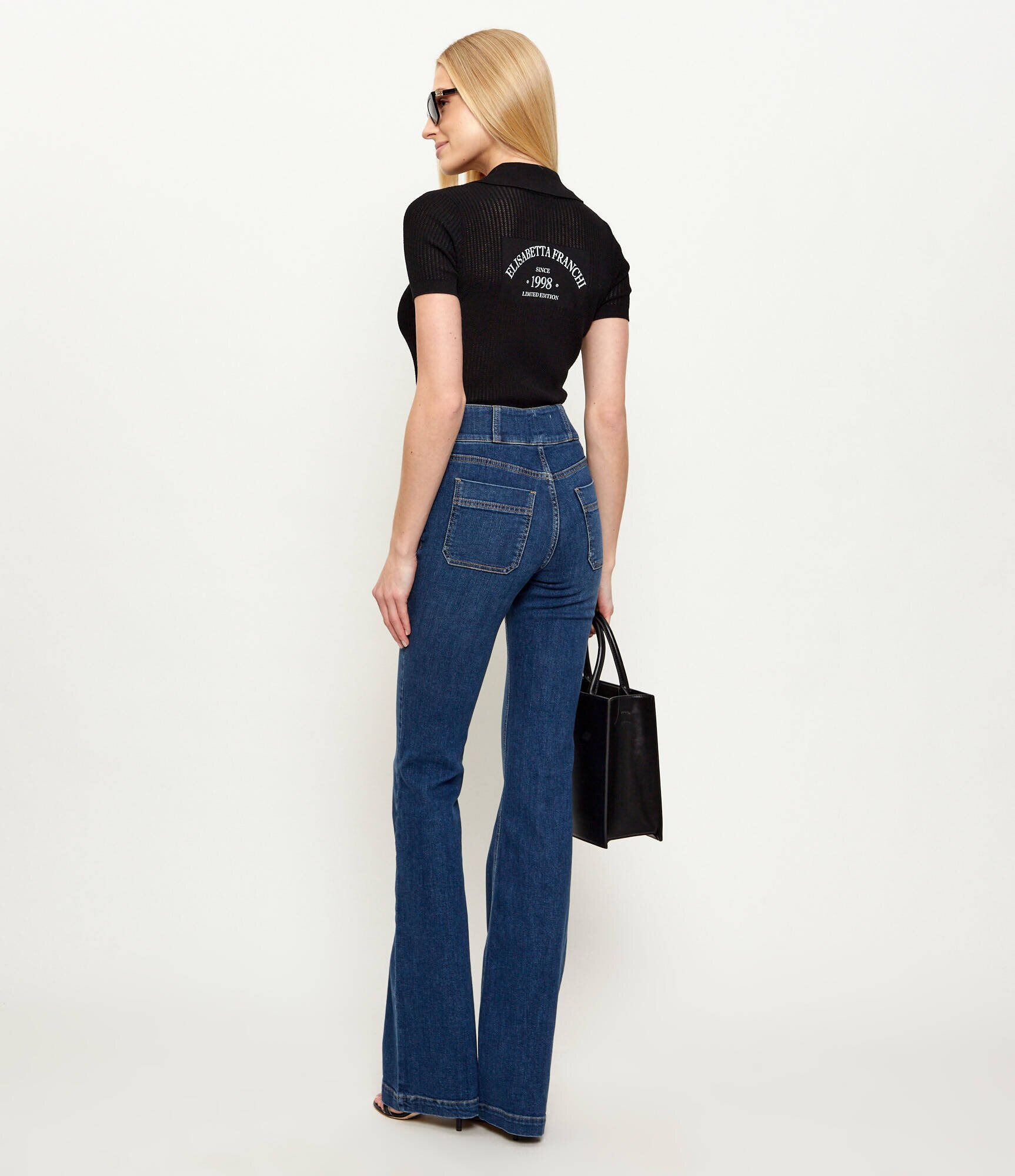 Elisabetta Franchi Pulover | Slim Fit