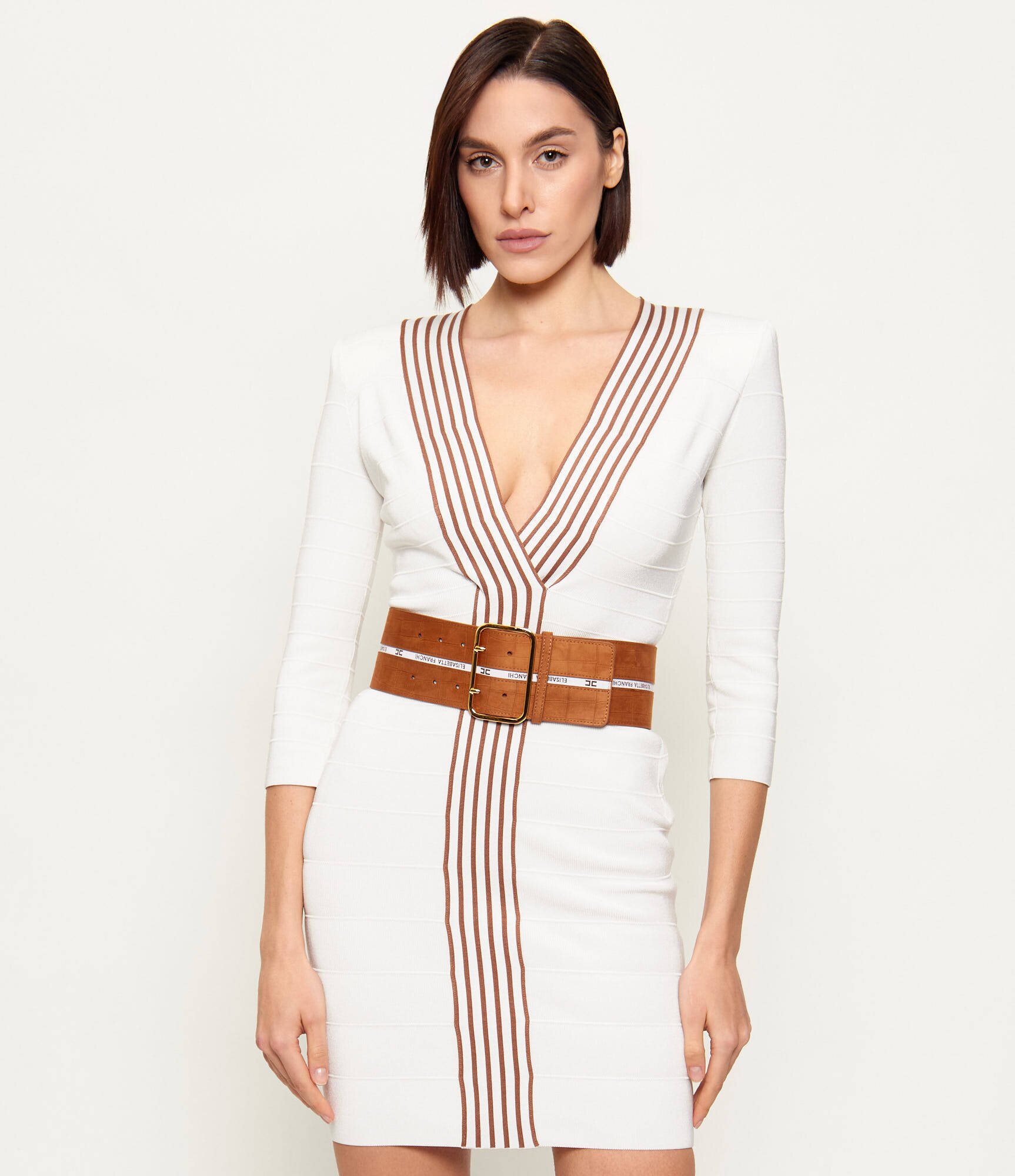 Elisabetta Franchi Rochie cu cordon