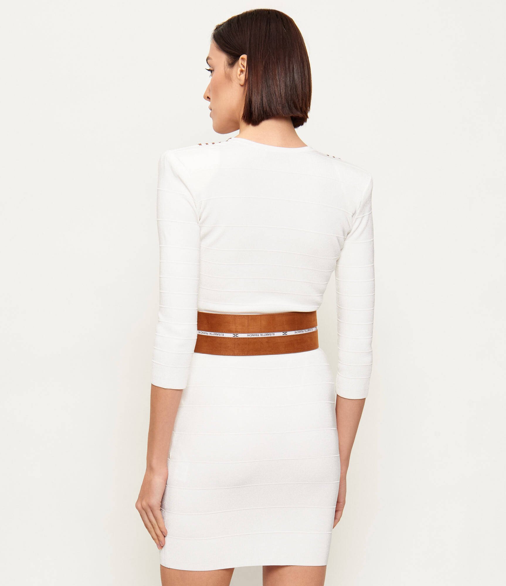 Elisabetta Franchi Rochie cu cordon